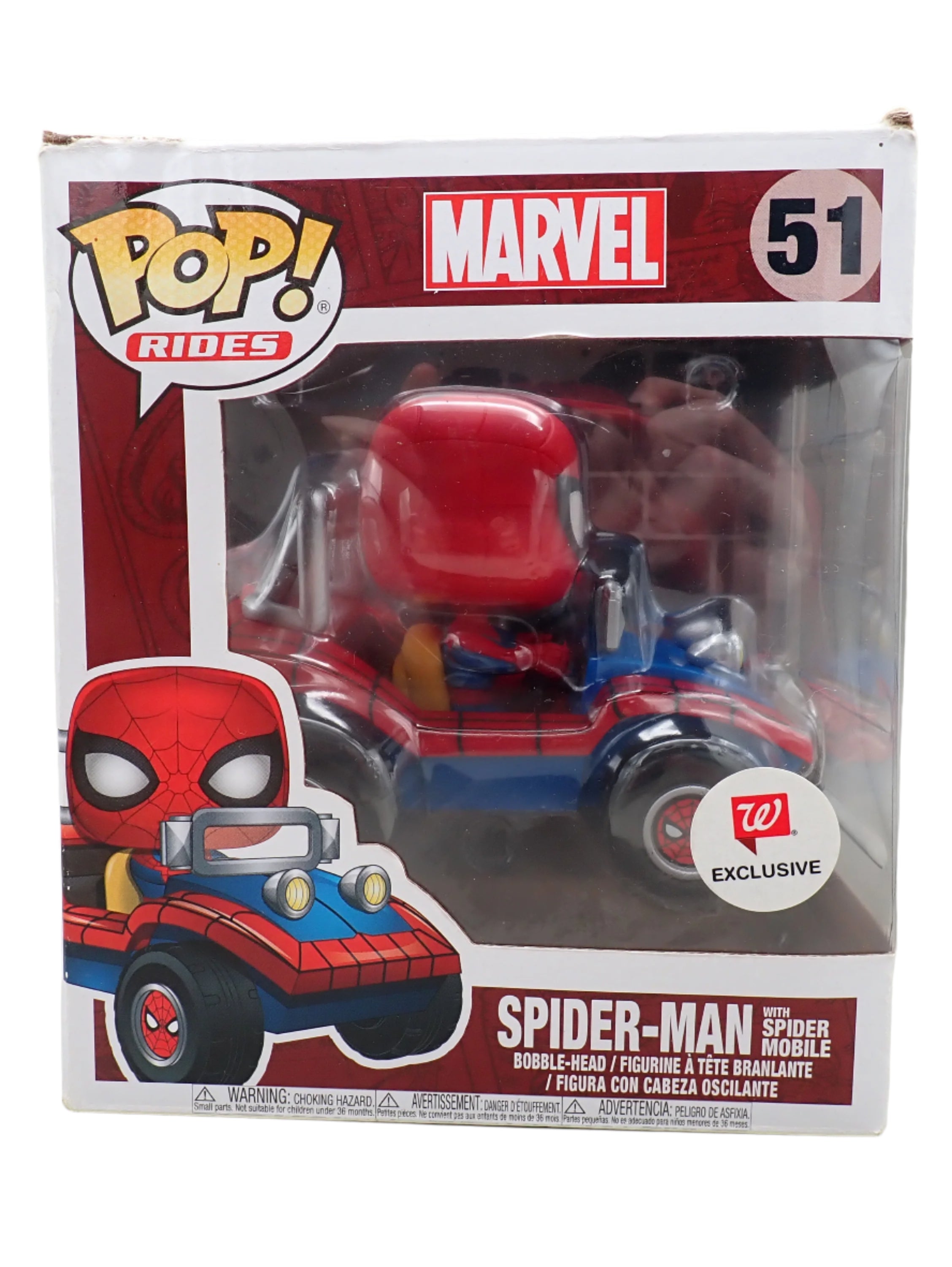 Spider-Man with Spider Mobile - POP! #51