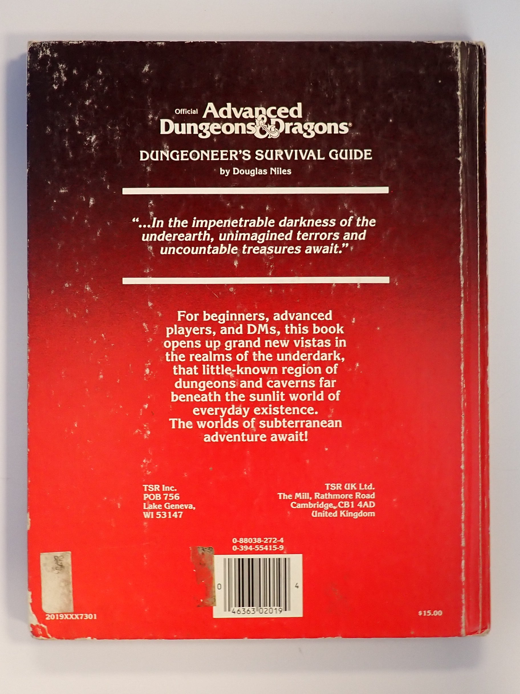 AD&D Dungeoneer's Survival Guide [Pre-Owned]