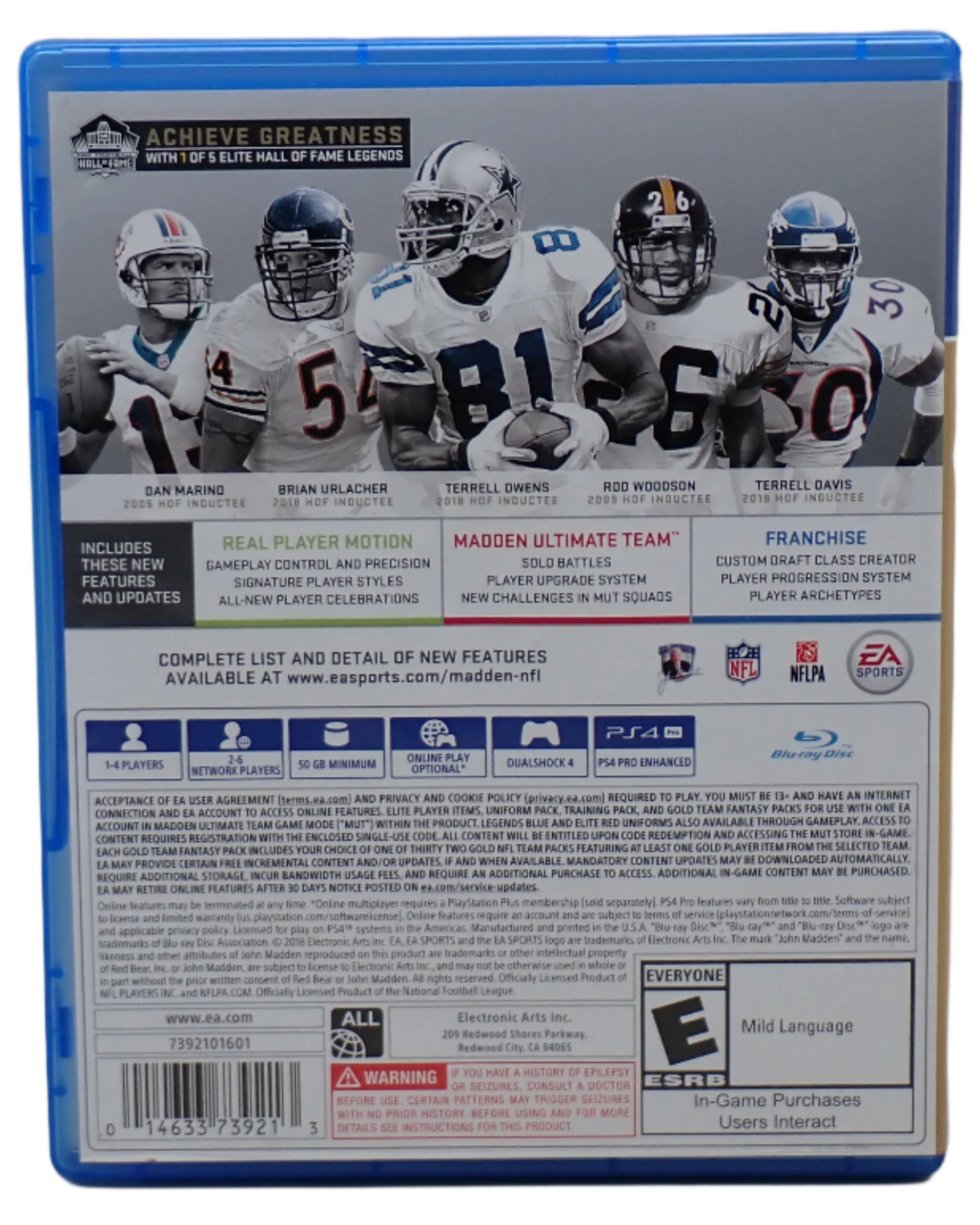 Madden 19 Hall of Fame Edition - PS4