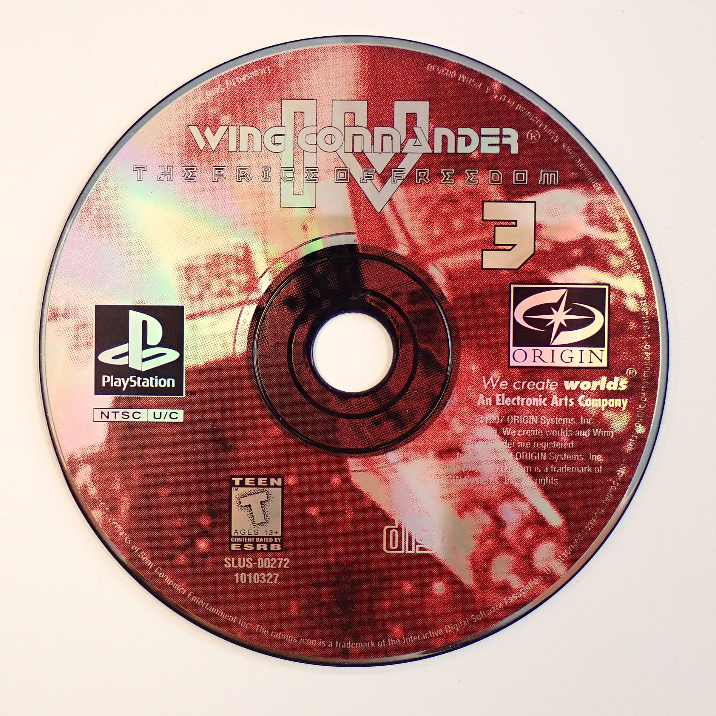 Wing Commander IV: The Price of Freedom (Loose) - PS1