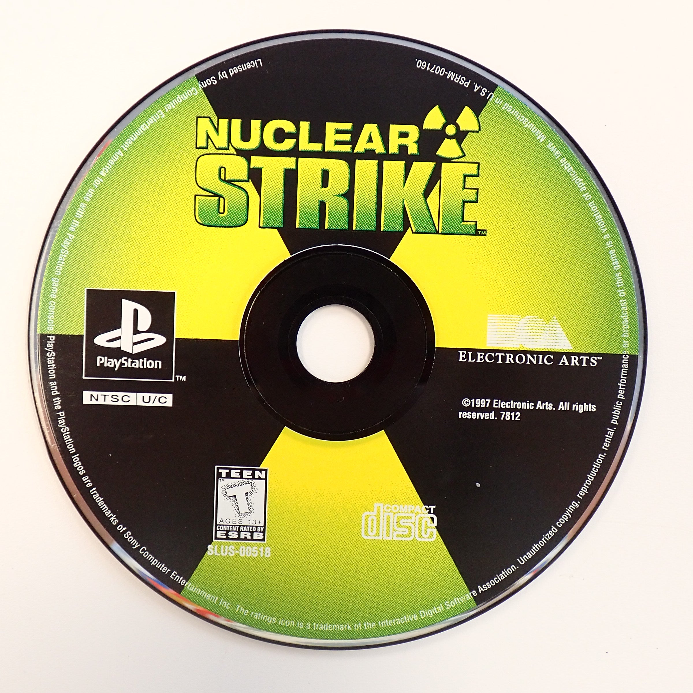 Nuclear Strike (Loose) - PS1
