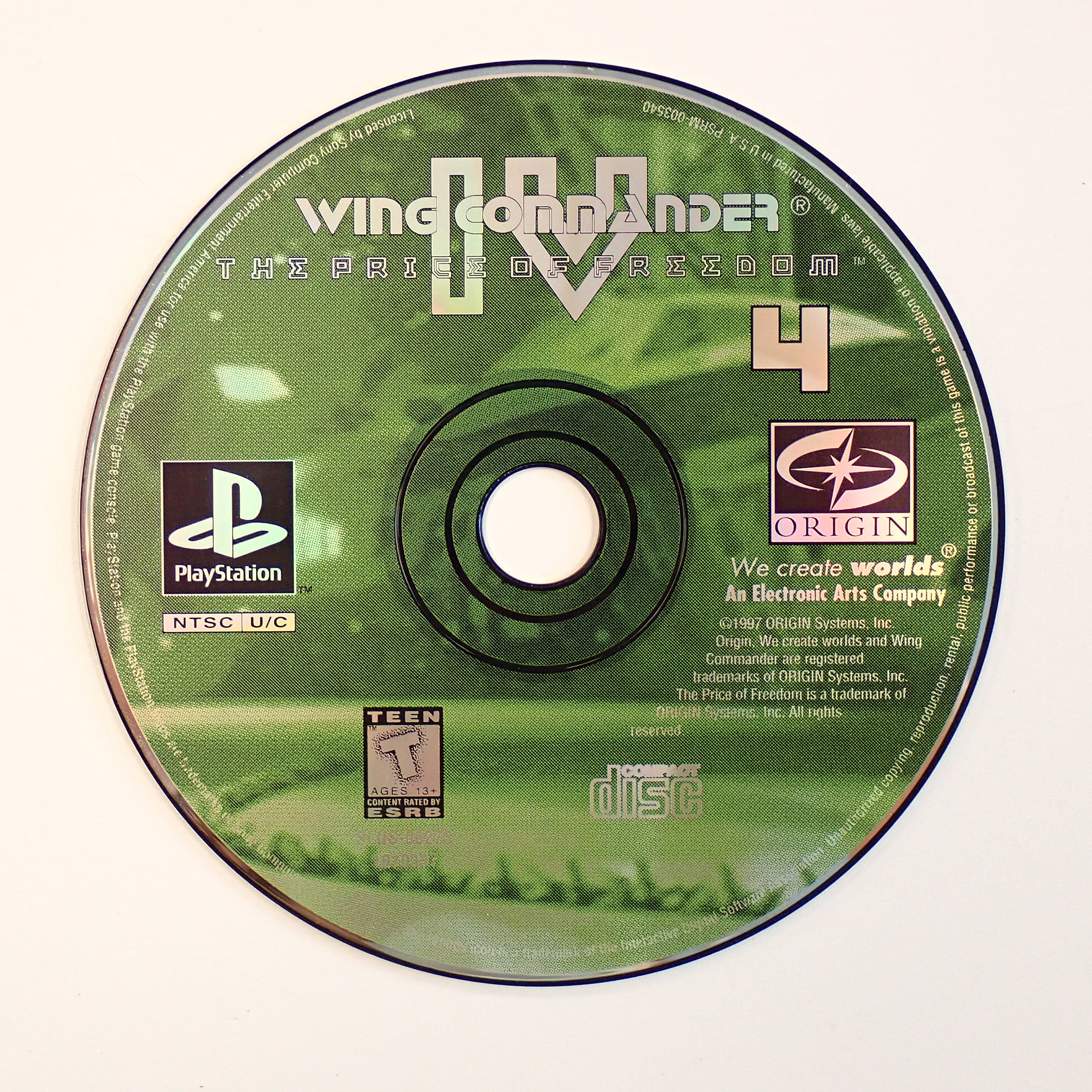 Wing Commander IV: The Price of Freedom (Loose) - PS1