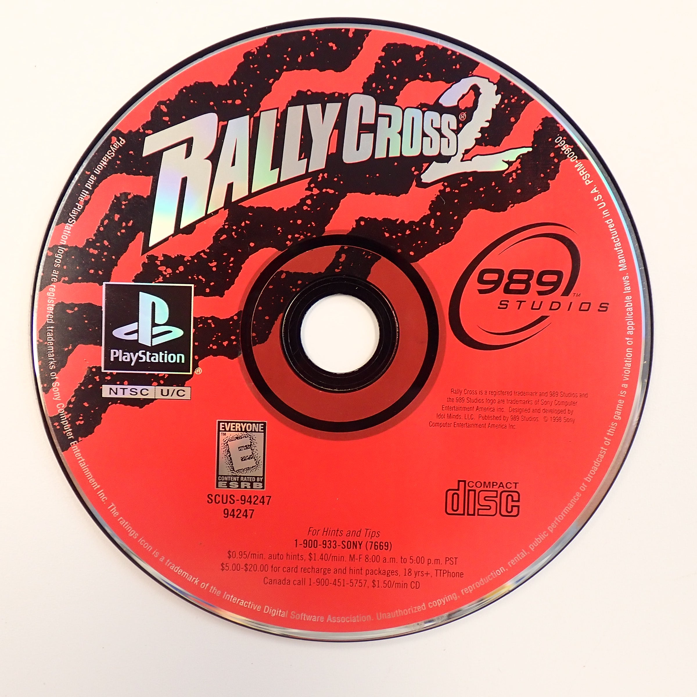 Rally Cross 2 (Loose) - PS1