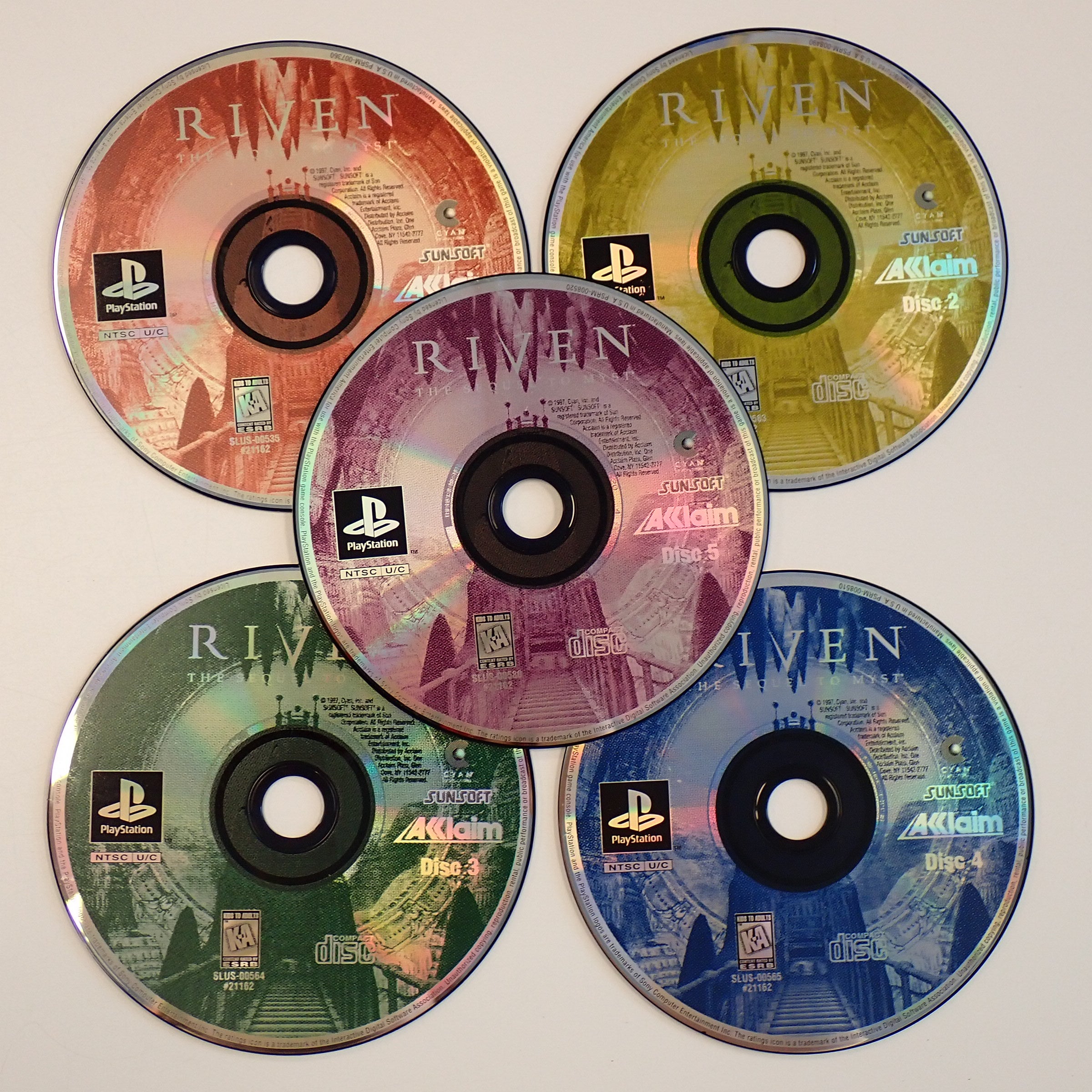 Riven: The Sequel to Myst (Loose) - PS1