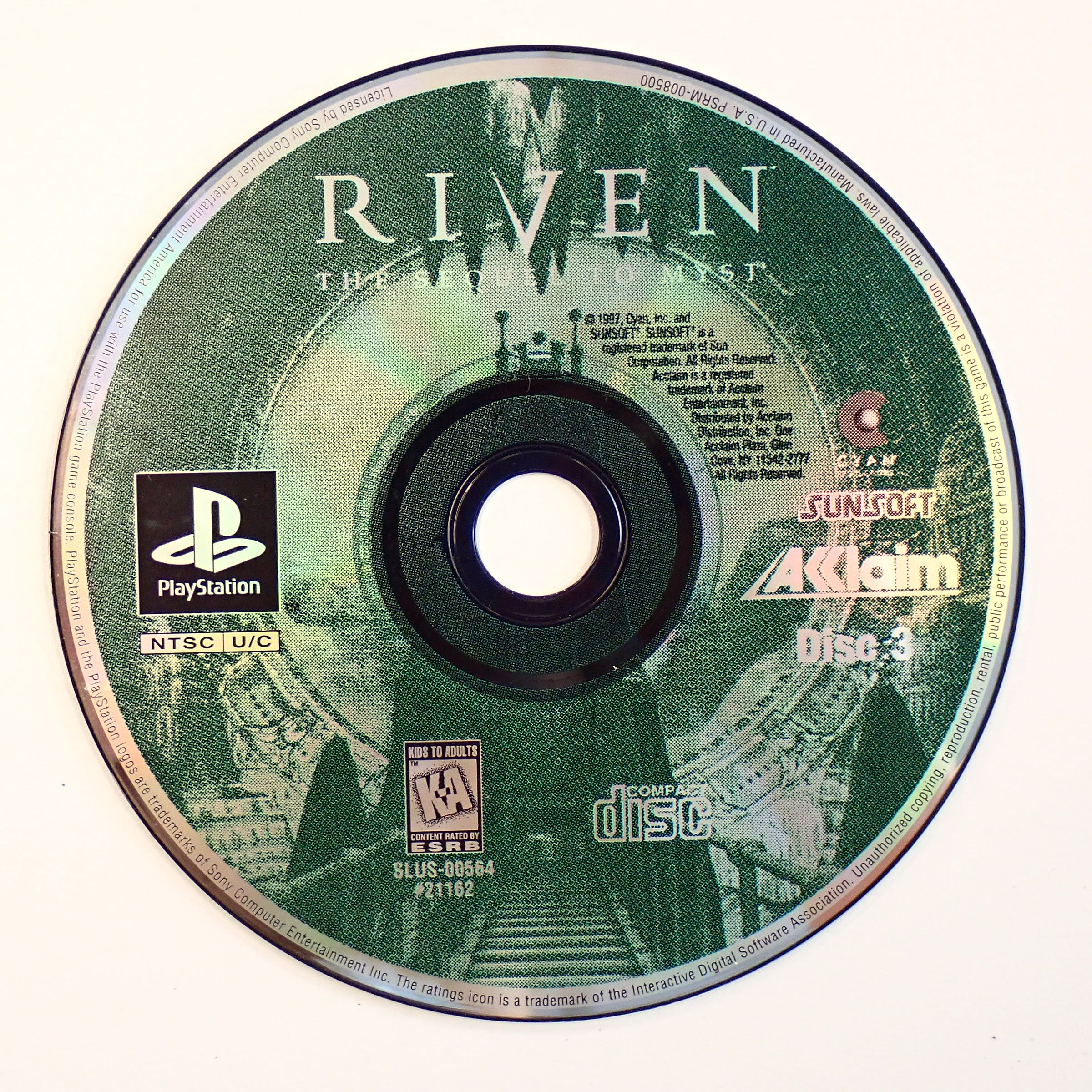 Riven: The Sequel to Myst (Loose) - PS1