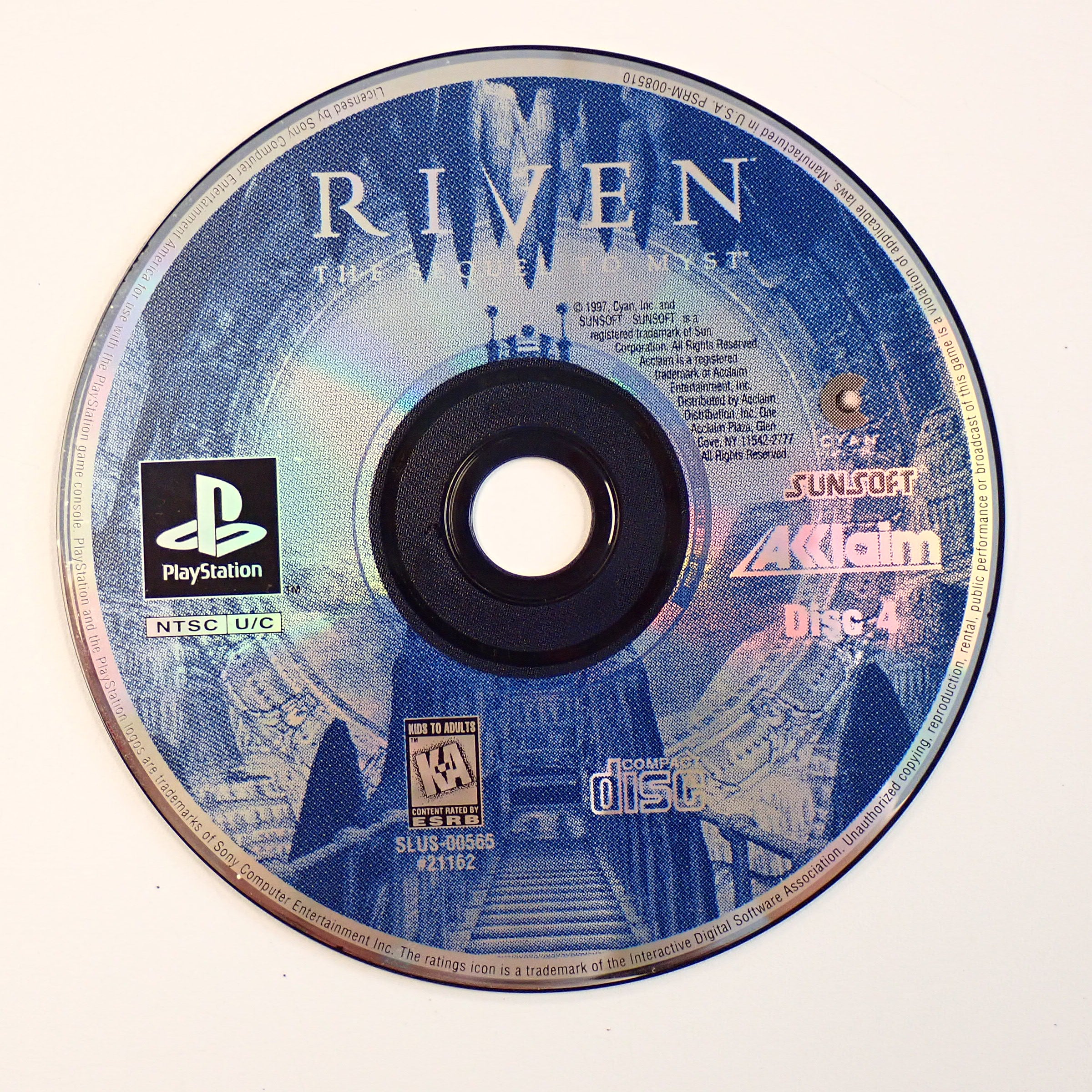Riven: The Sequel to Myst (Loose) - PS1