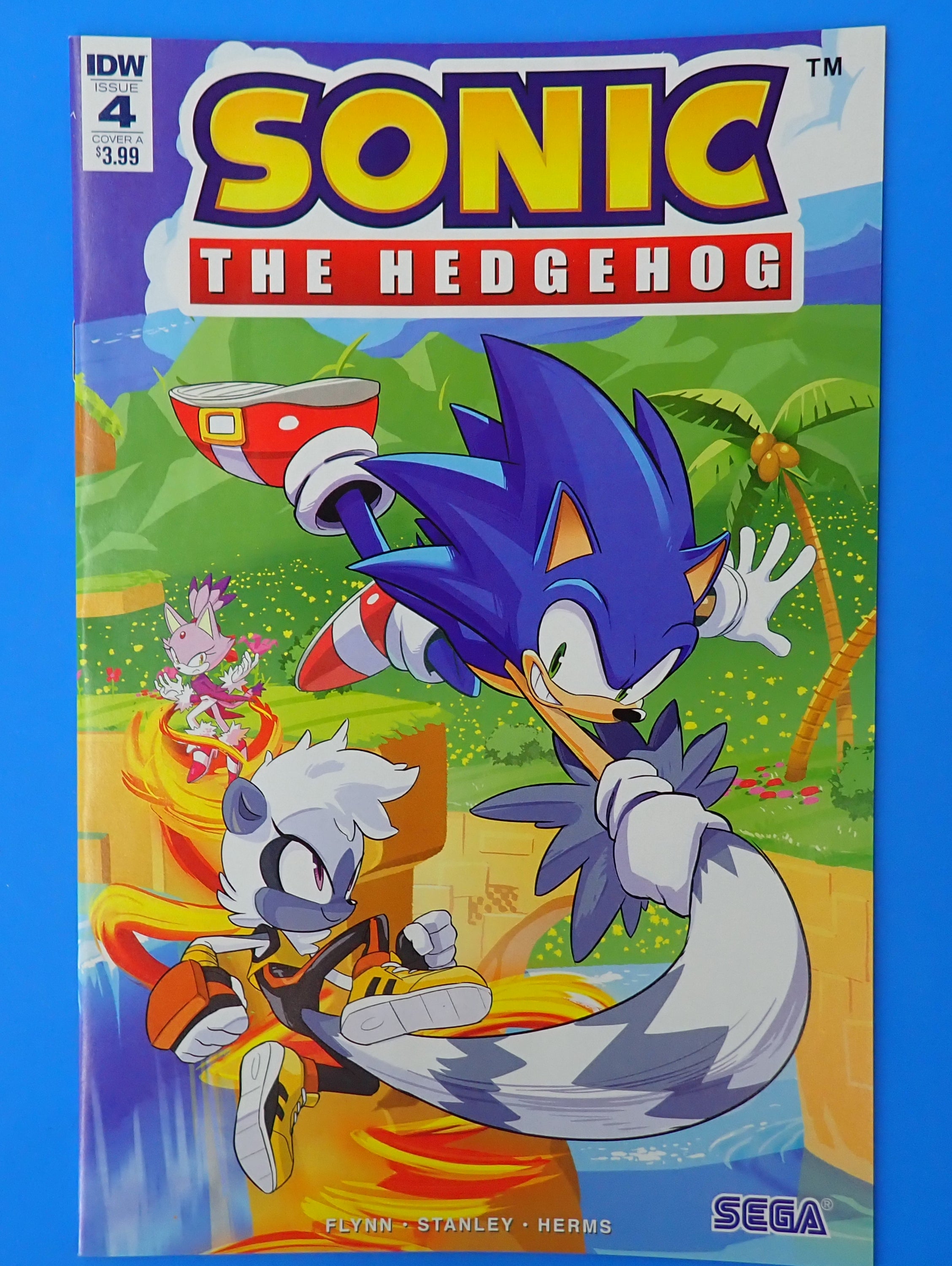 Sonic the Hedgehog #4 (2018) - First appearance of Tangle