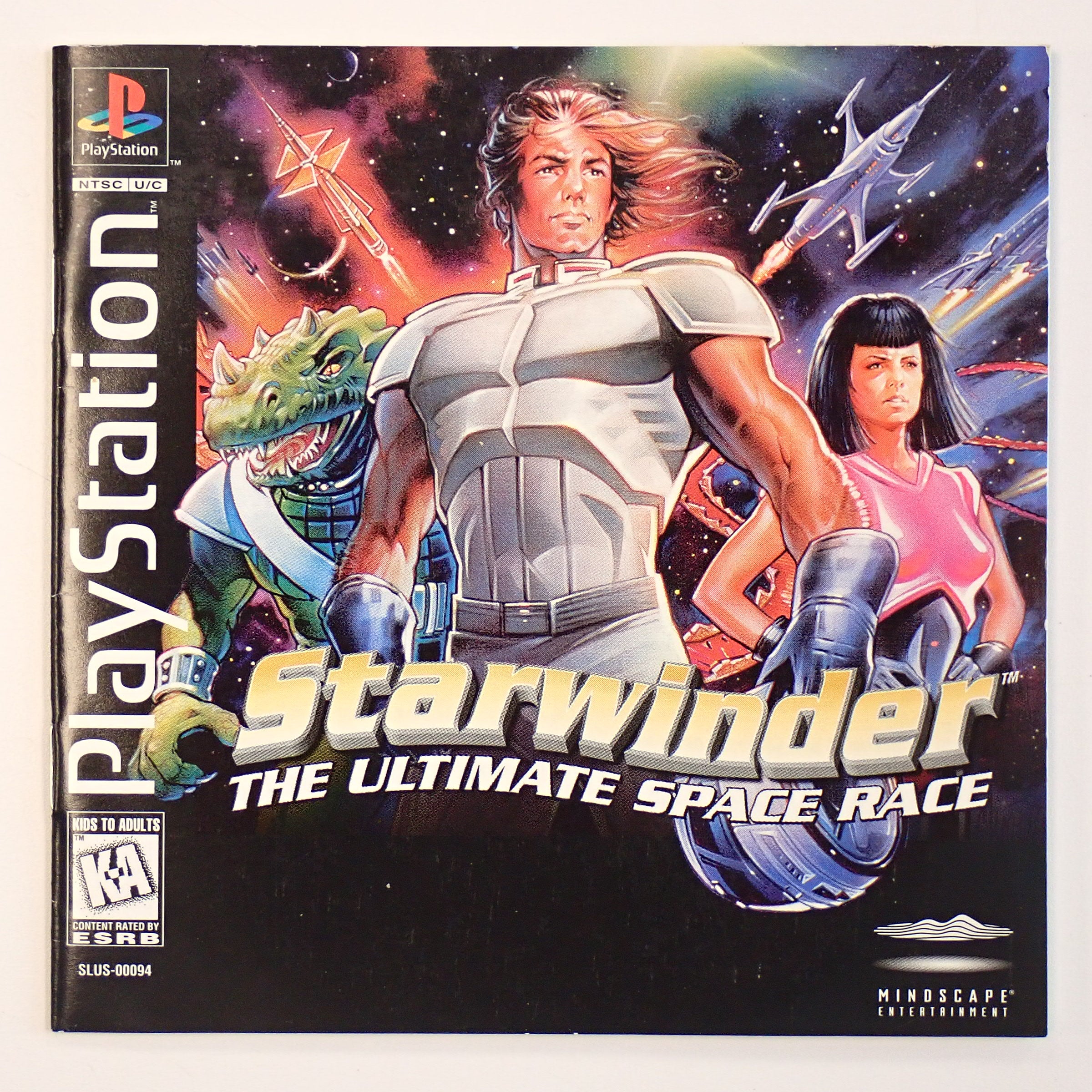Starwinder: The Ultimate Space Race (Loose) - PS1