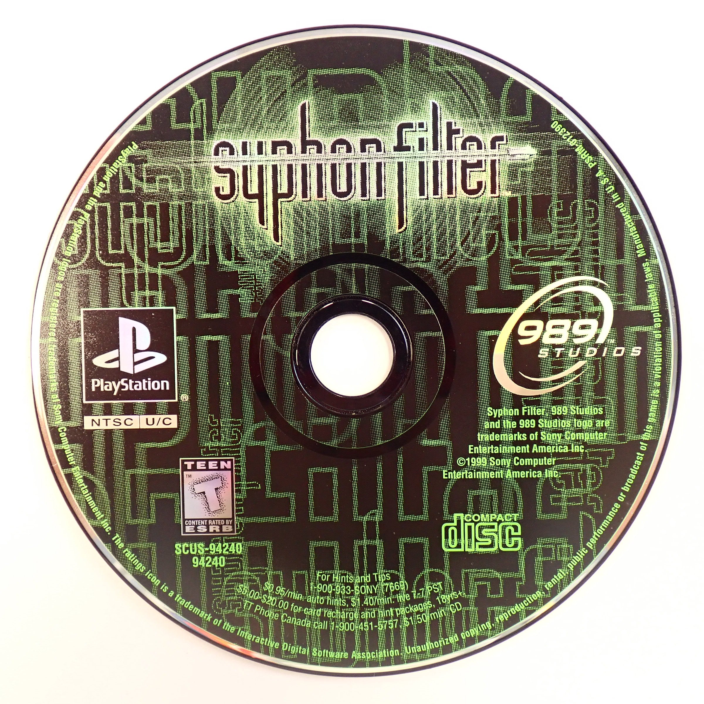 Syphon Filter (Loose) - PS1