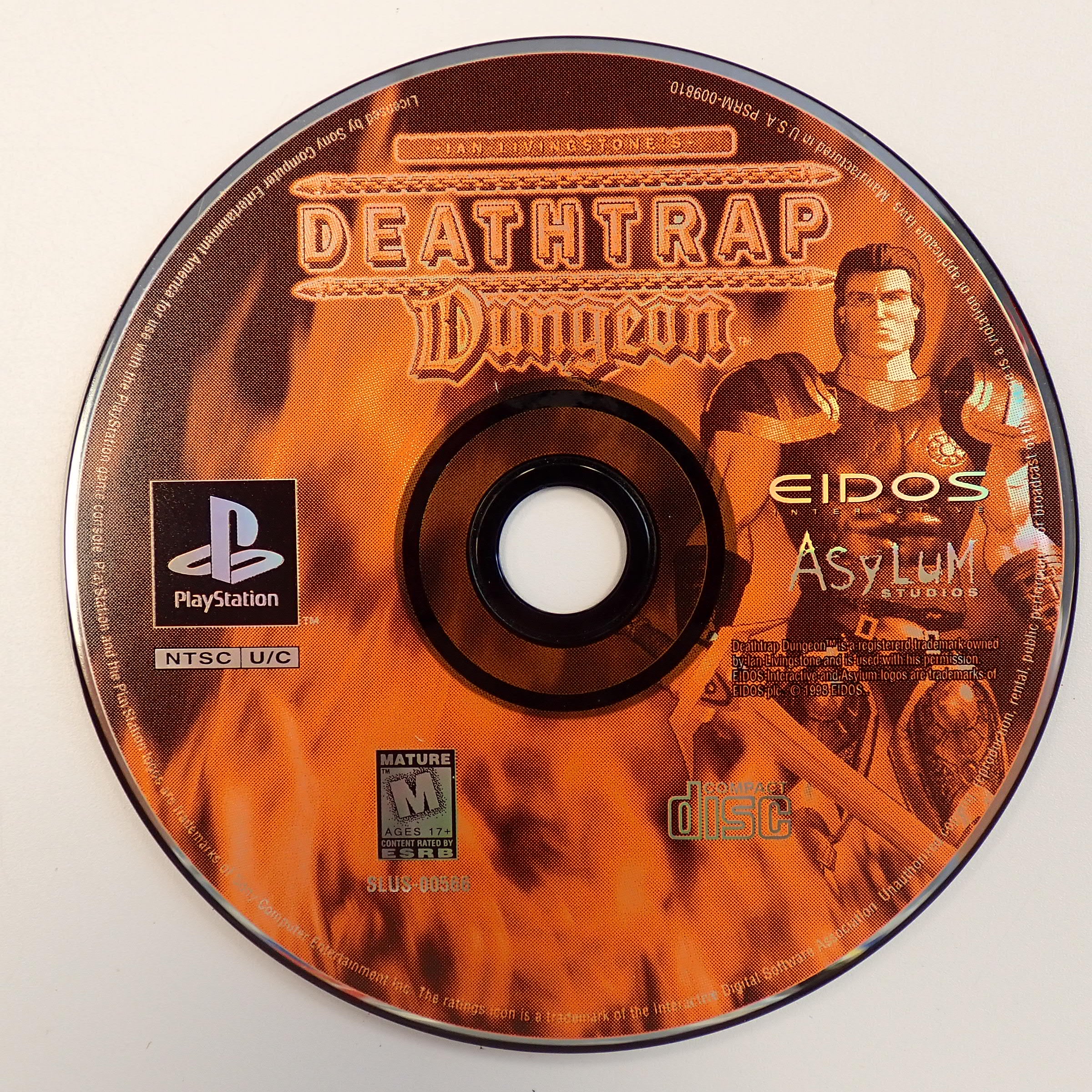 Deathtrap Dungeon (Loose) - PS1