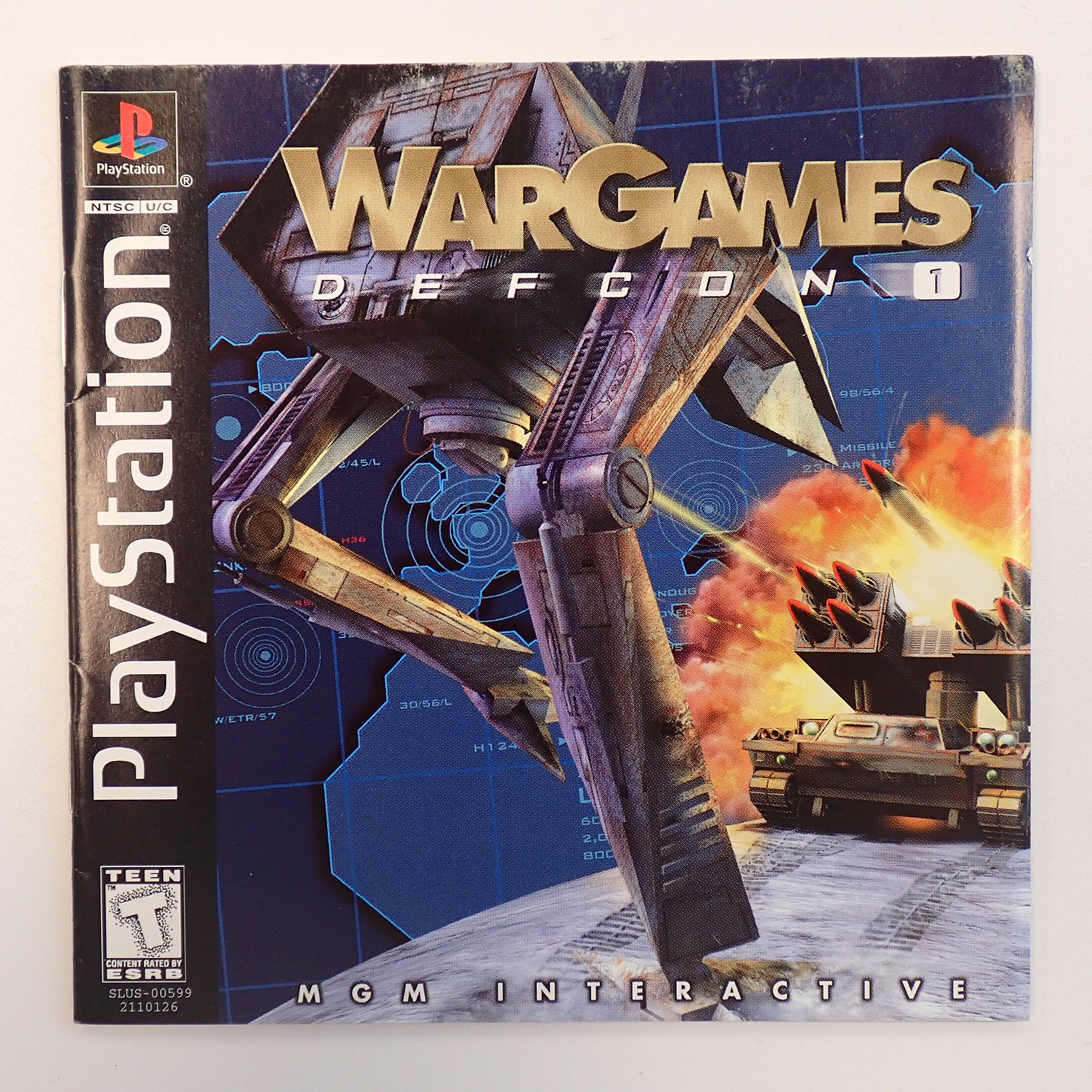 War Games Defcon 1 (Loose) - PS1