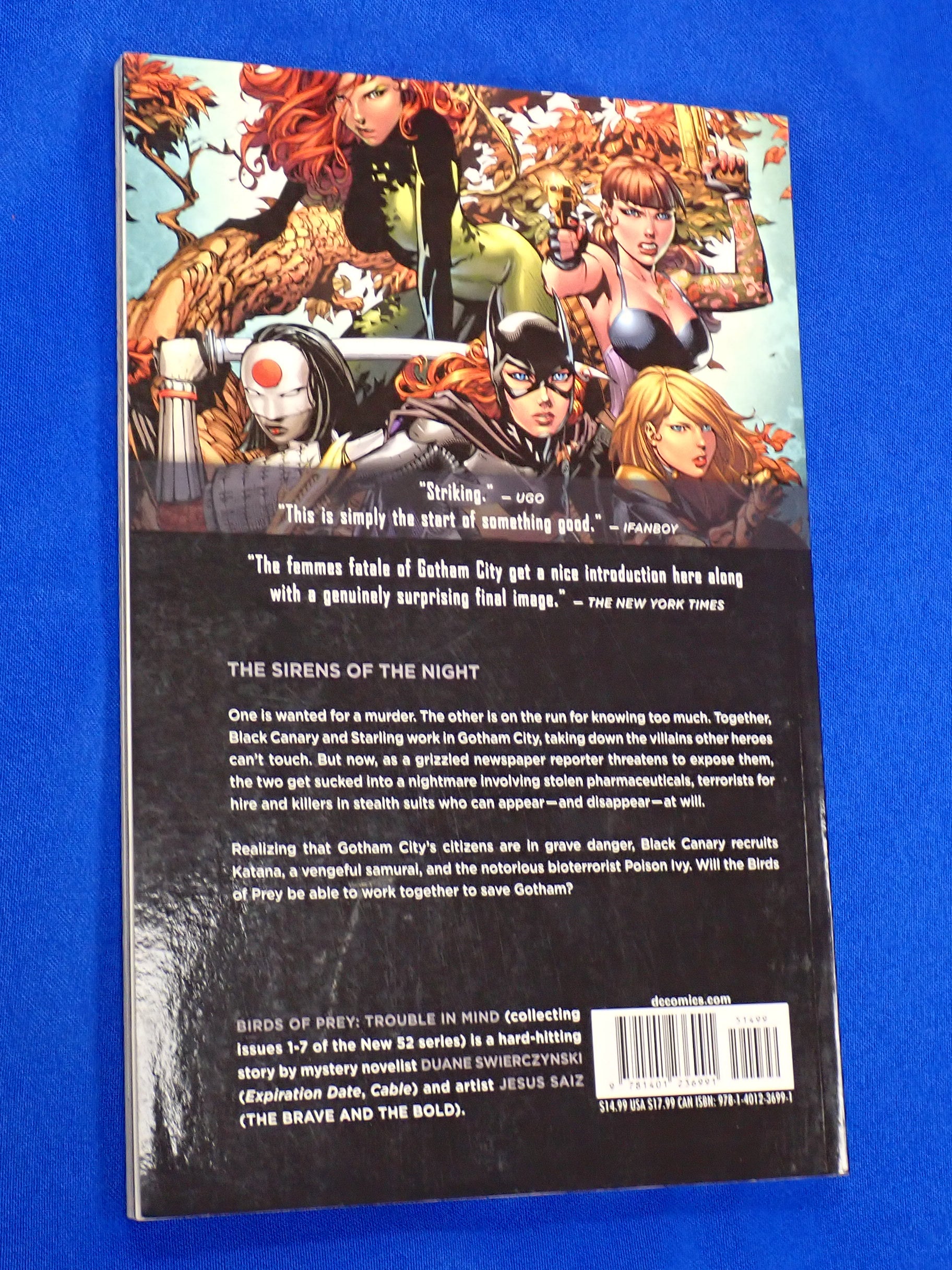 Birds Of Prey Vol. 1: Trouble In Mind - TPB [Pre-Owned]
