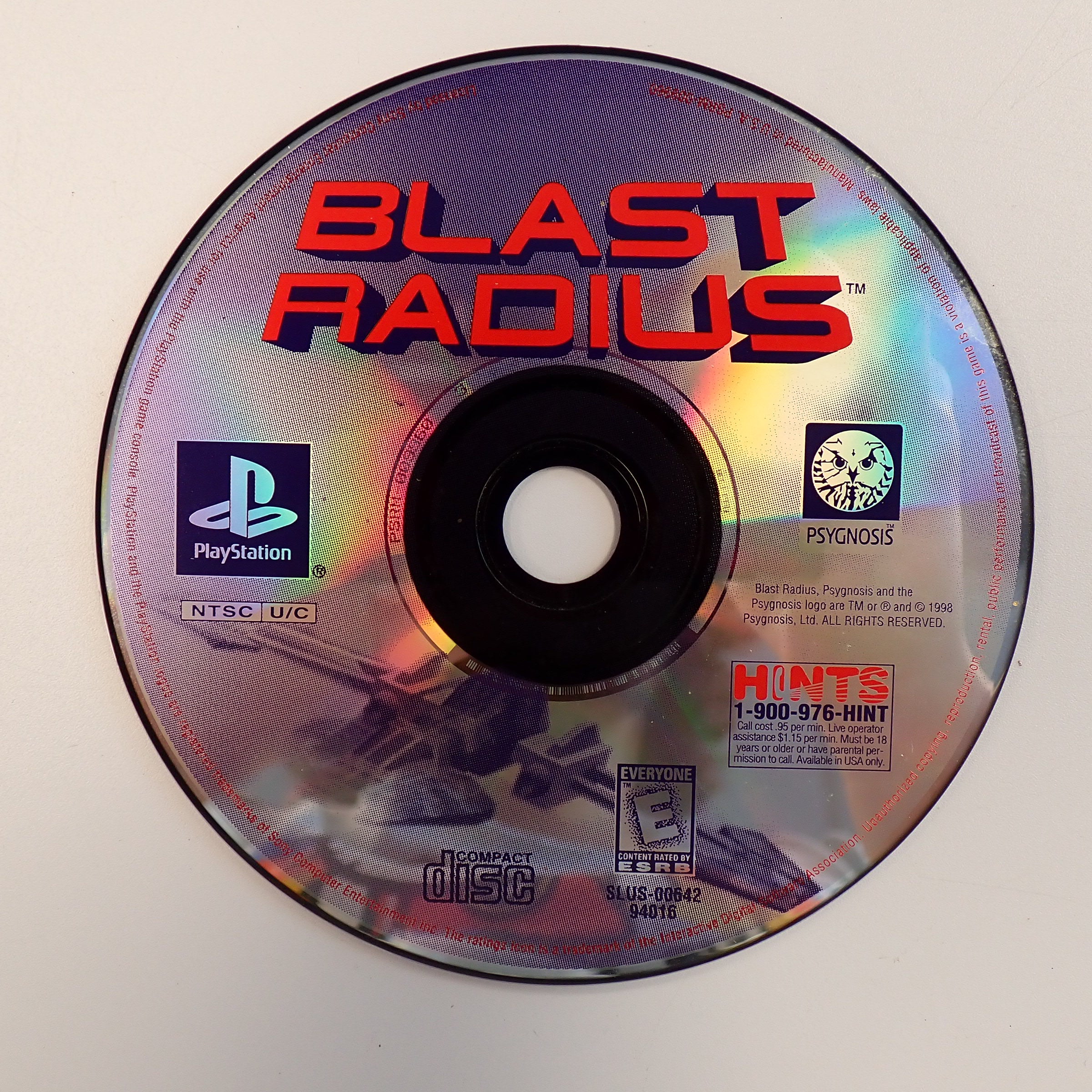 Blast Radius (Loose) - PS1