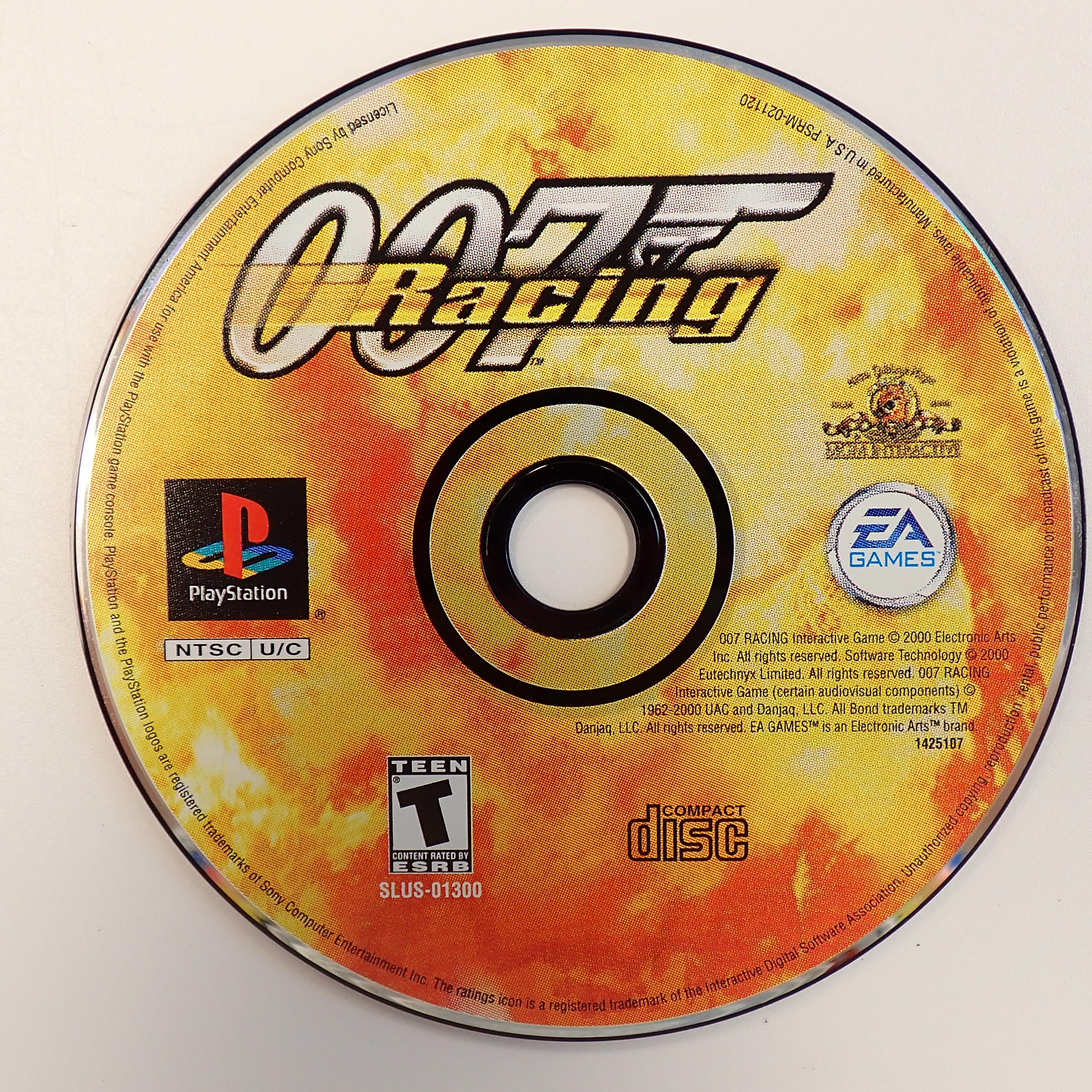 007 Racing (Loose) - PS1