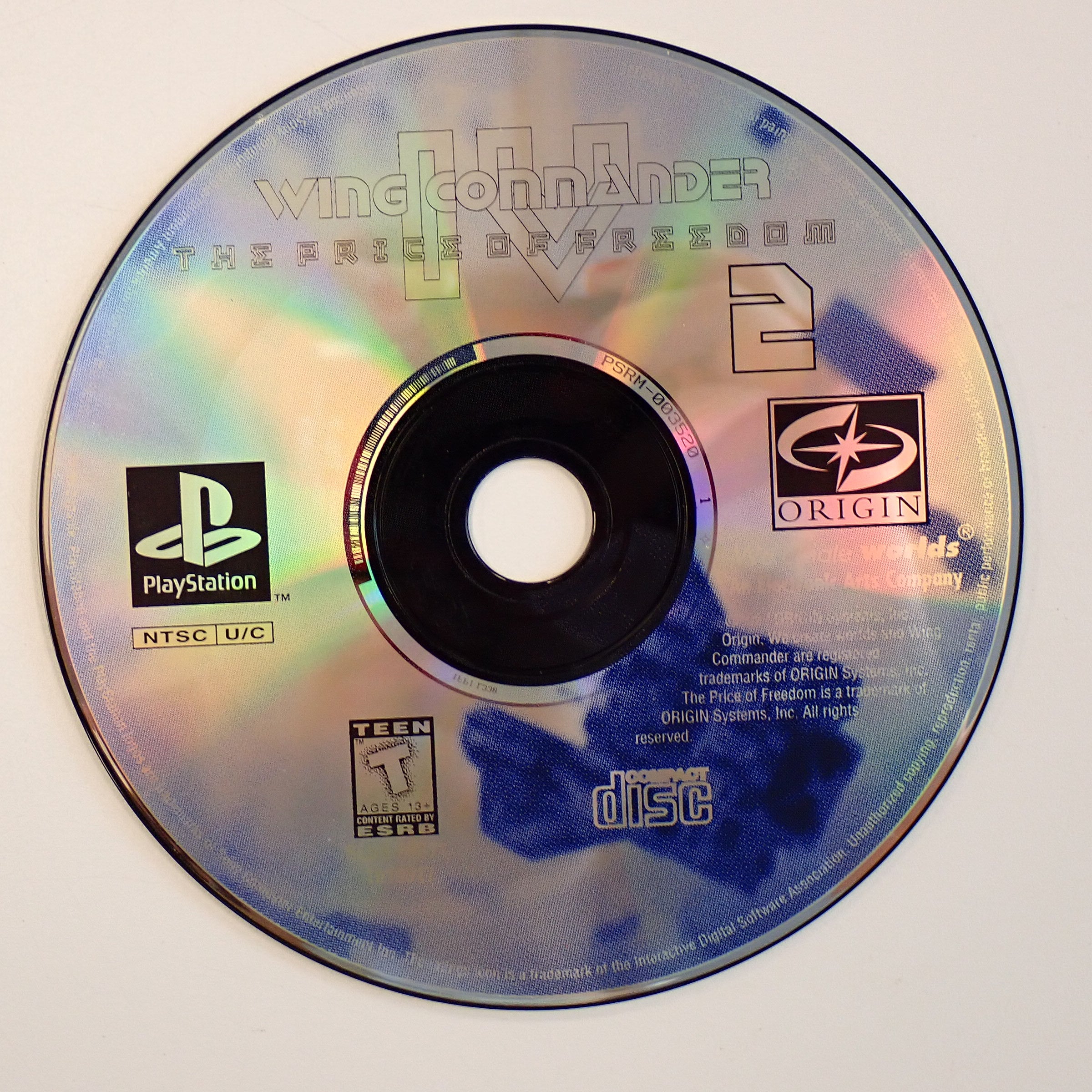 Wing Commander IV: The Price of Freedom (Loose) - PS1