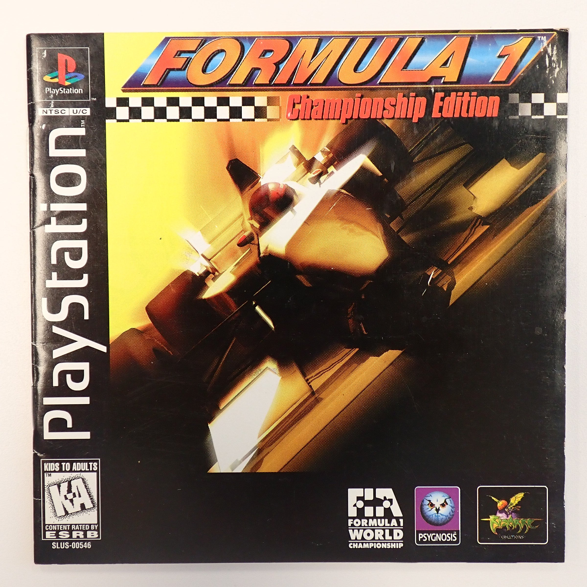 Formula 1: Championship Edition (Loose) - PS1