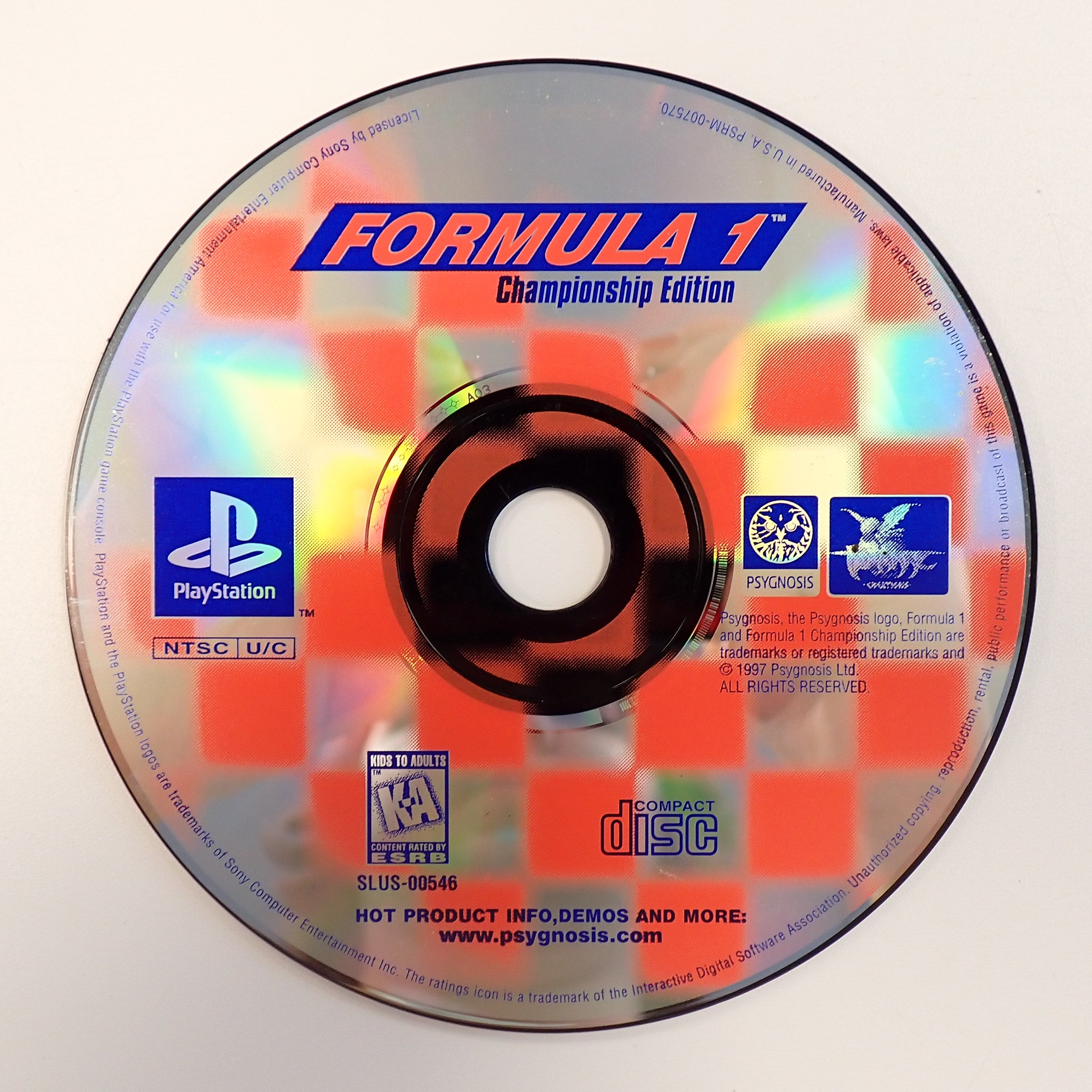 Formula 1: Championship Edition (Loose) - PS1