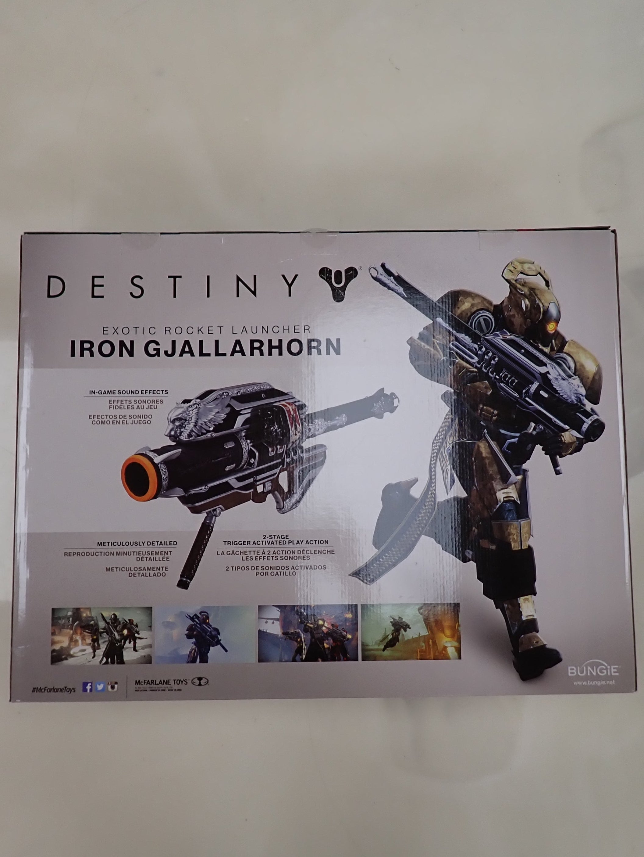 Destiny Exotic Rocket Launcher Iron Gjallarhorn - McFarlane Toys [Pre-Owned]