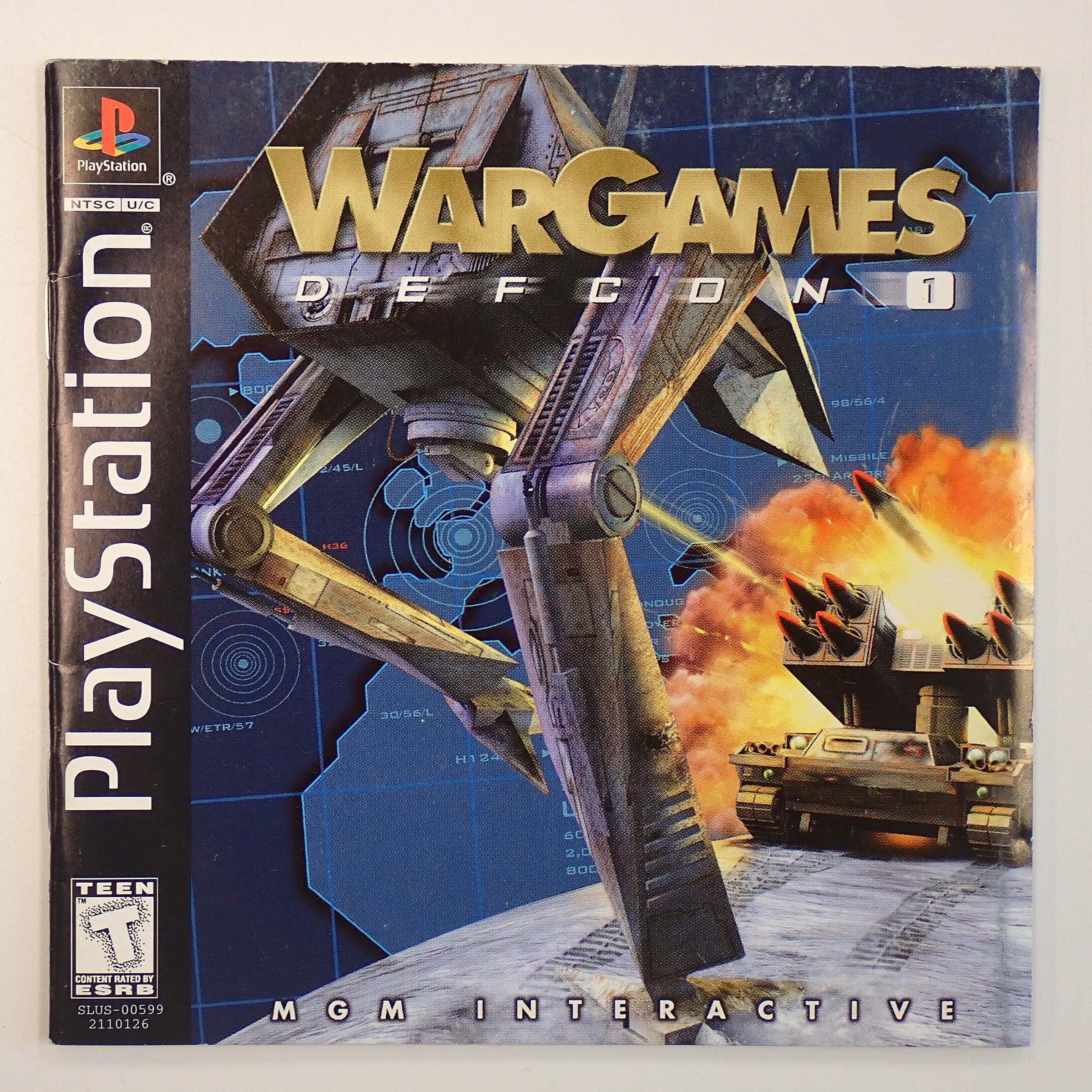 War Games Defcon 1 (Loose) - PS1