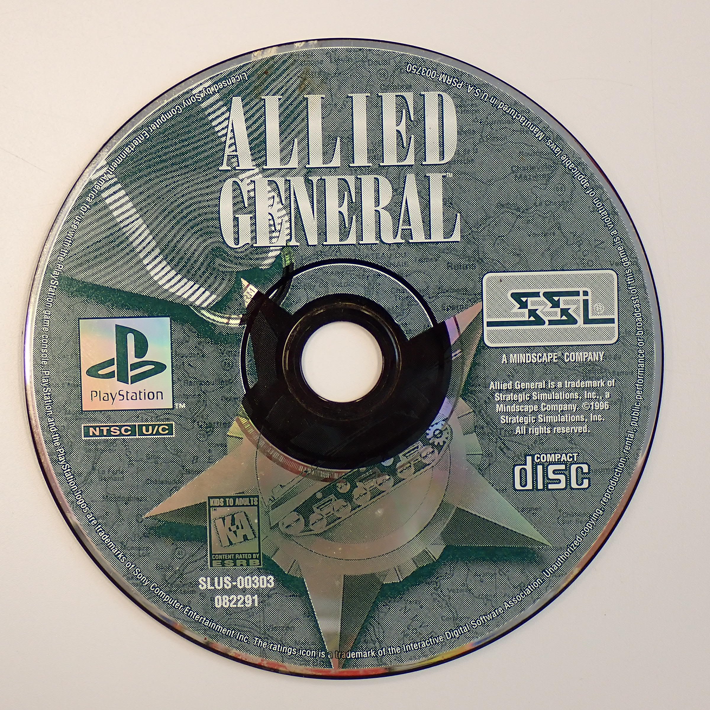 Allied General (Loose) - PS1