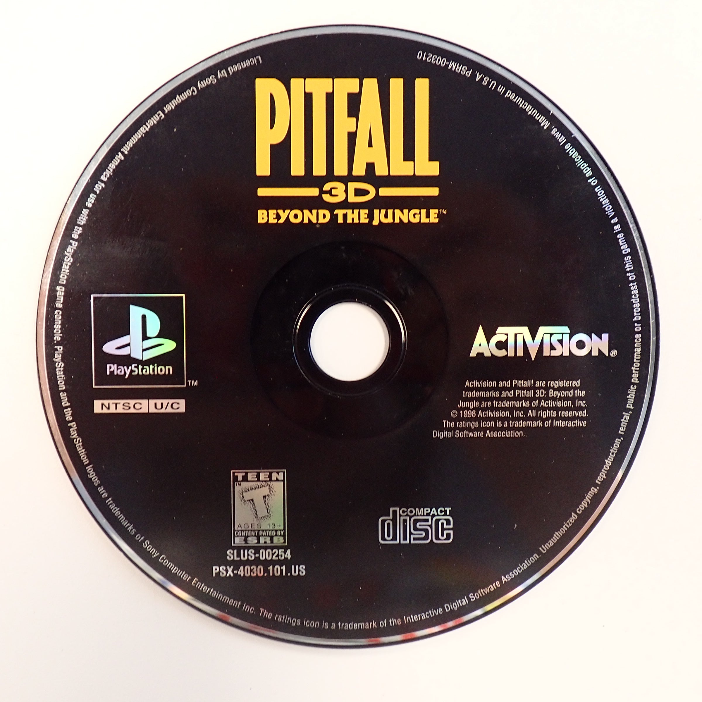 Pitfall 3D (Loose) - PS1