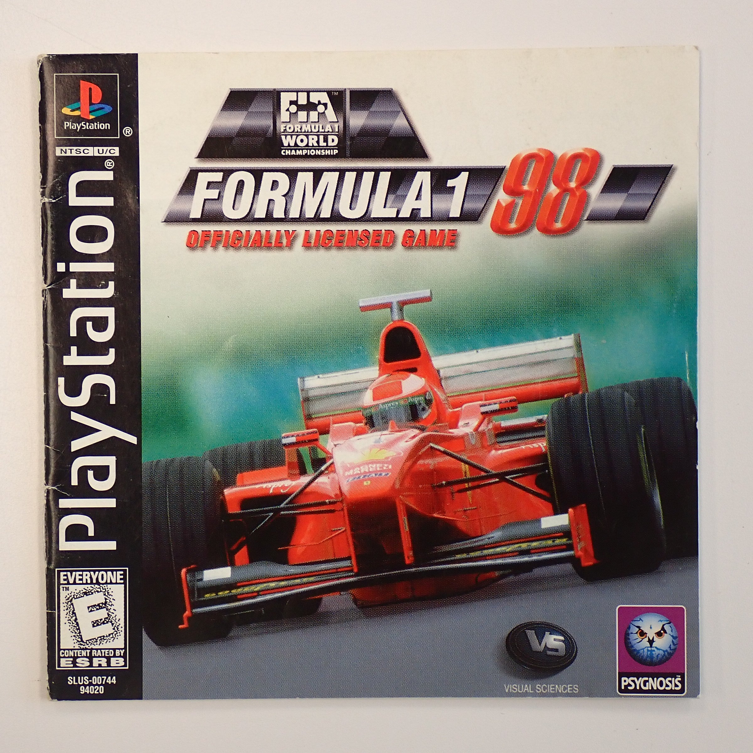 Formula 1 '98 (Loose) - PS1