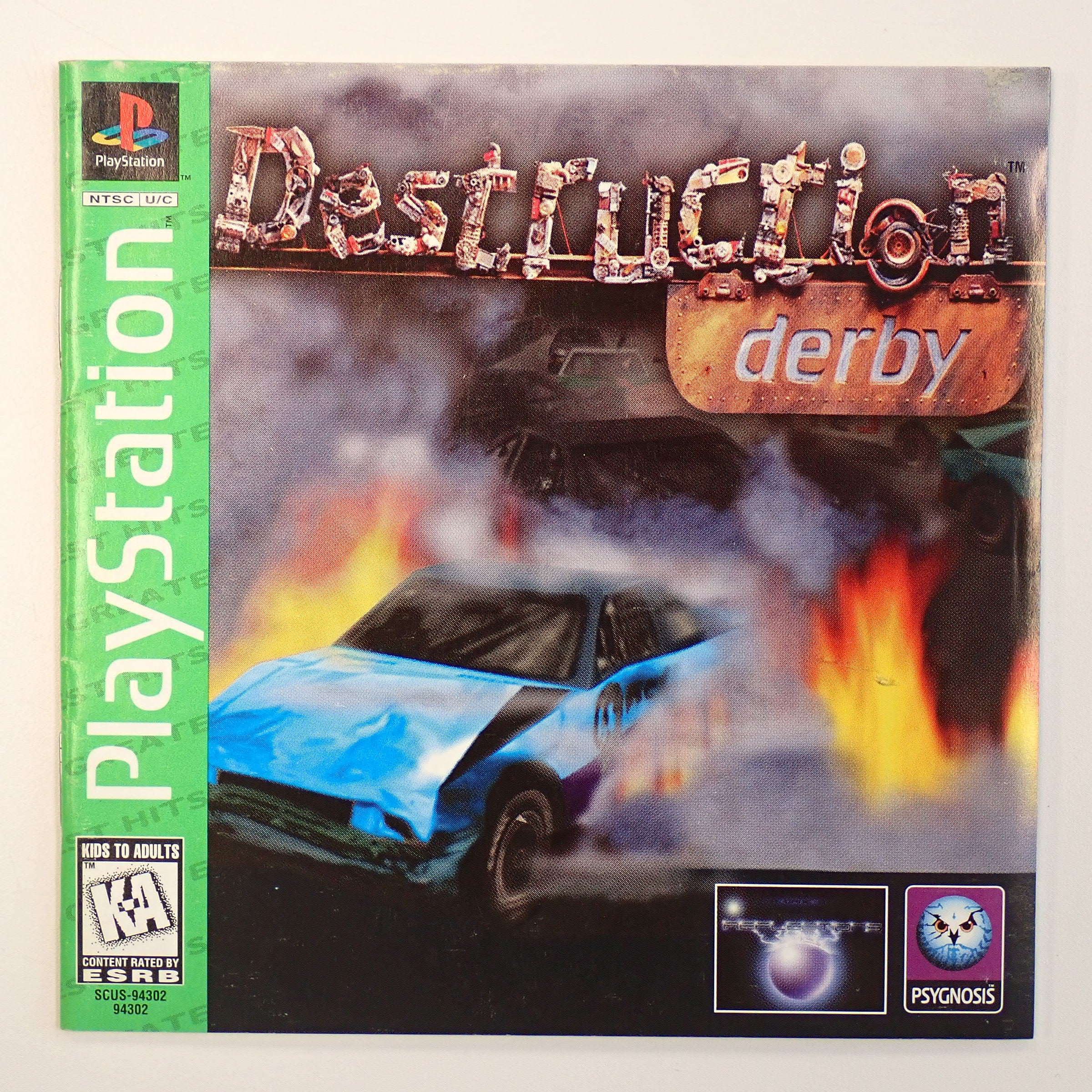 Destruction Derby (Greatest Hits, Loose) - PS1