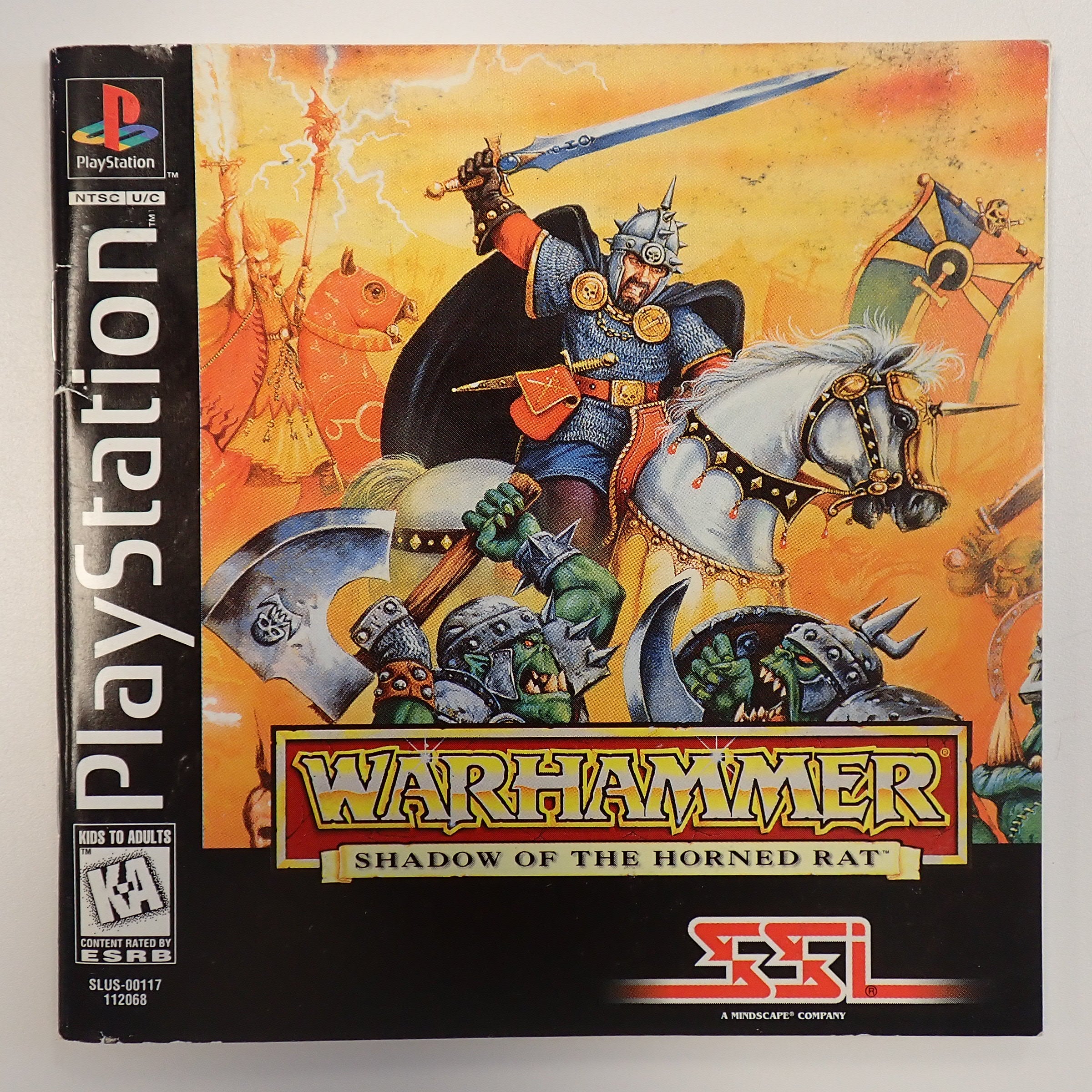 Warhammer: Shadow of the Horned Rat (Loose) - PS1