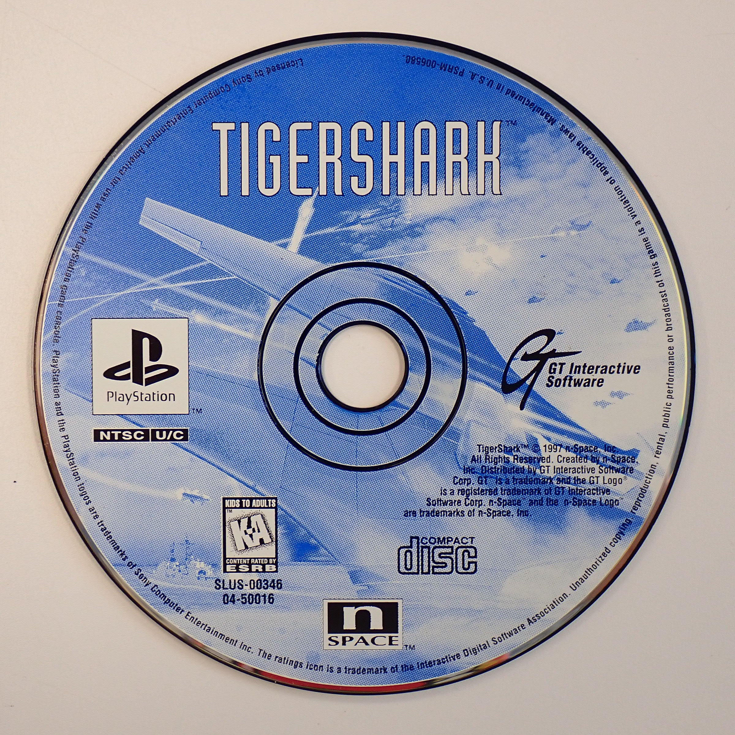 Tigershark (Loose) - PS1