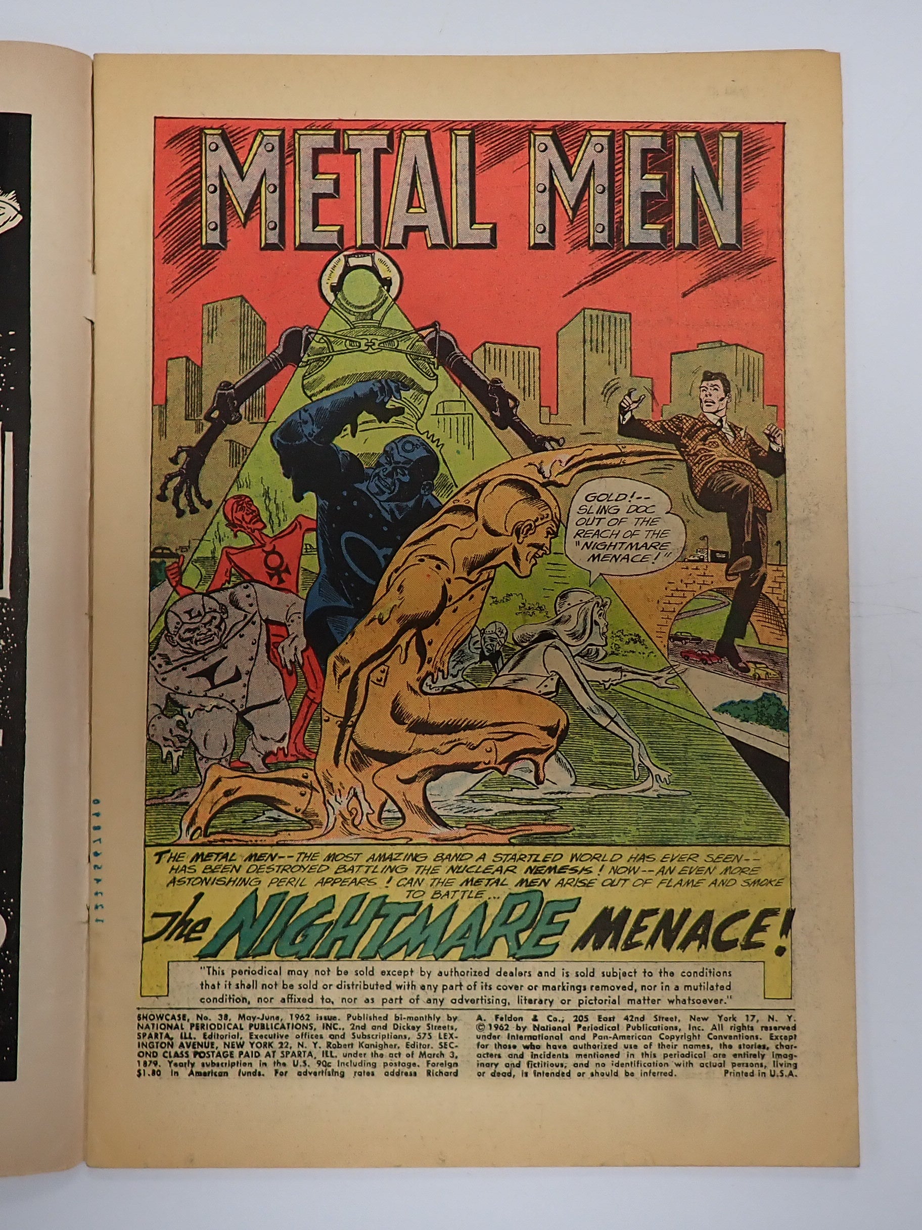 DC Showcase #38 (1962) - VG (4.0)