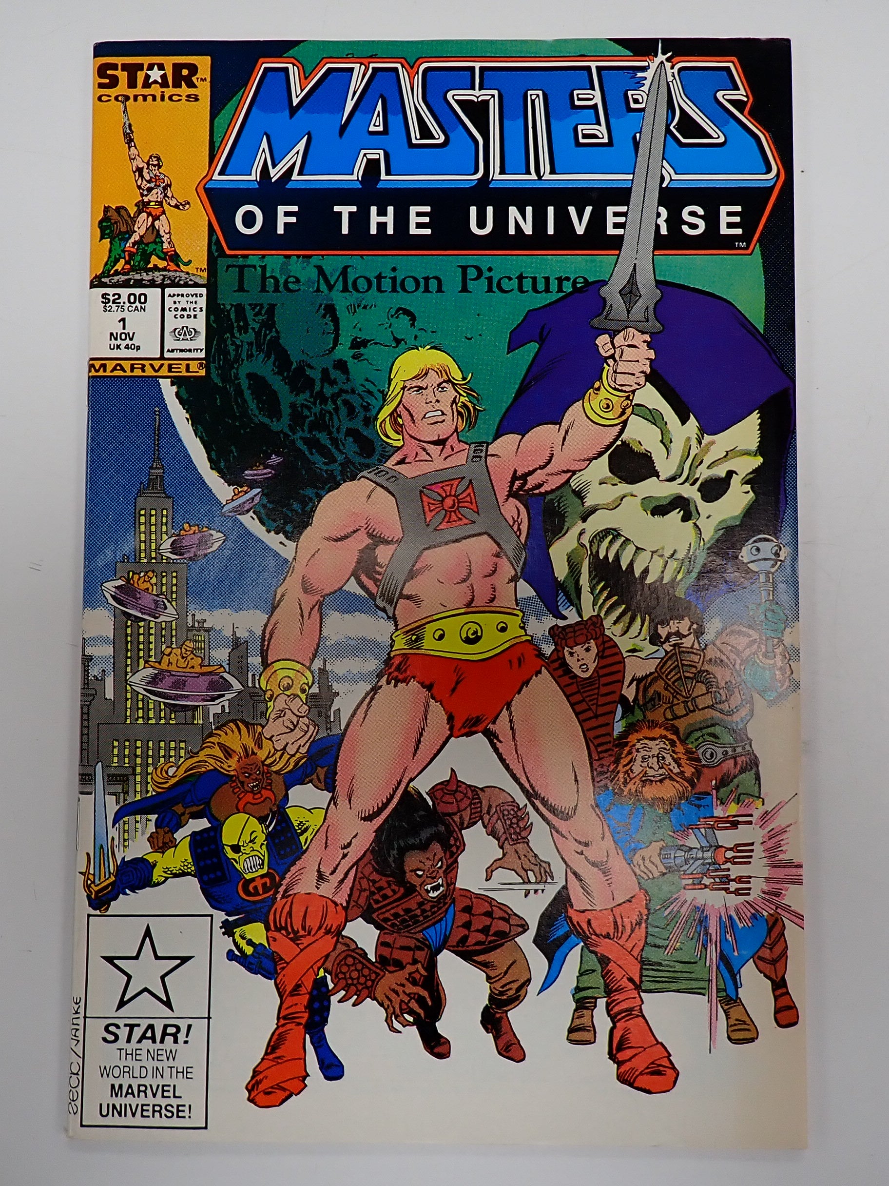 Masters of the Universe Motion Picture #1 (1987) - FN+ (6.5-7)