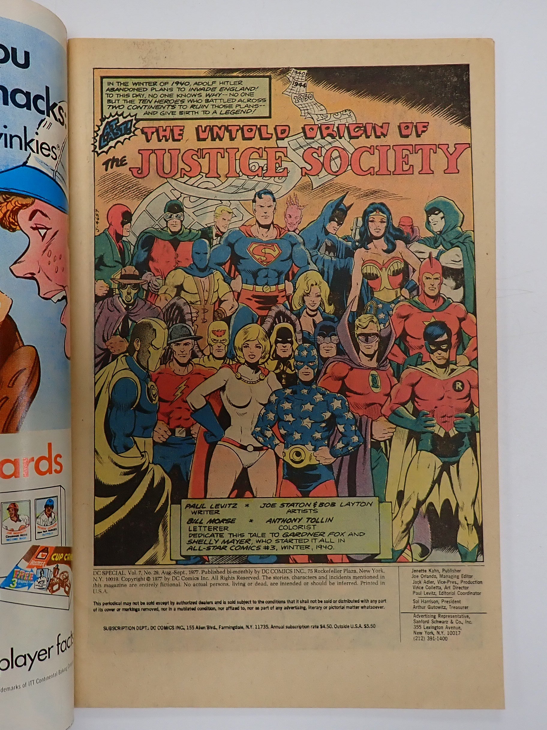 DC Special #29 (1977) - VG/FN (5.0-5.5)