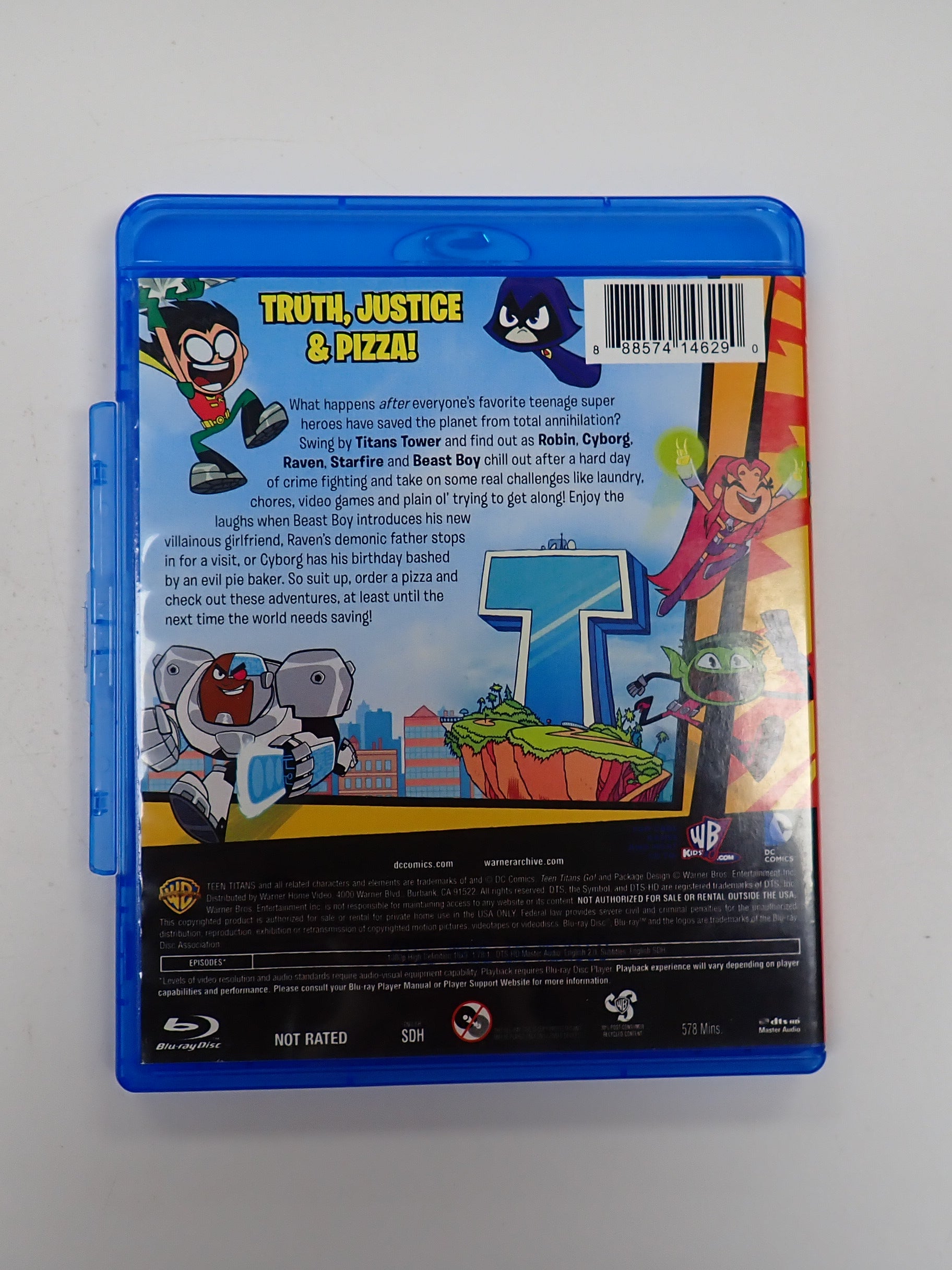 Teen Titans Go! The Complete First Season - Blu-Ray [Pre-Owned]