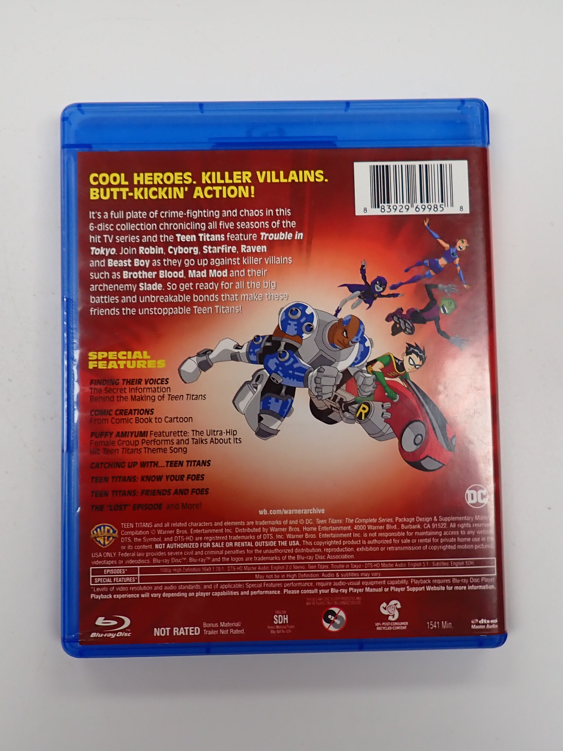 Teen Titans The Complete Series - Blu-Ray [Pre-Owned]