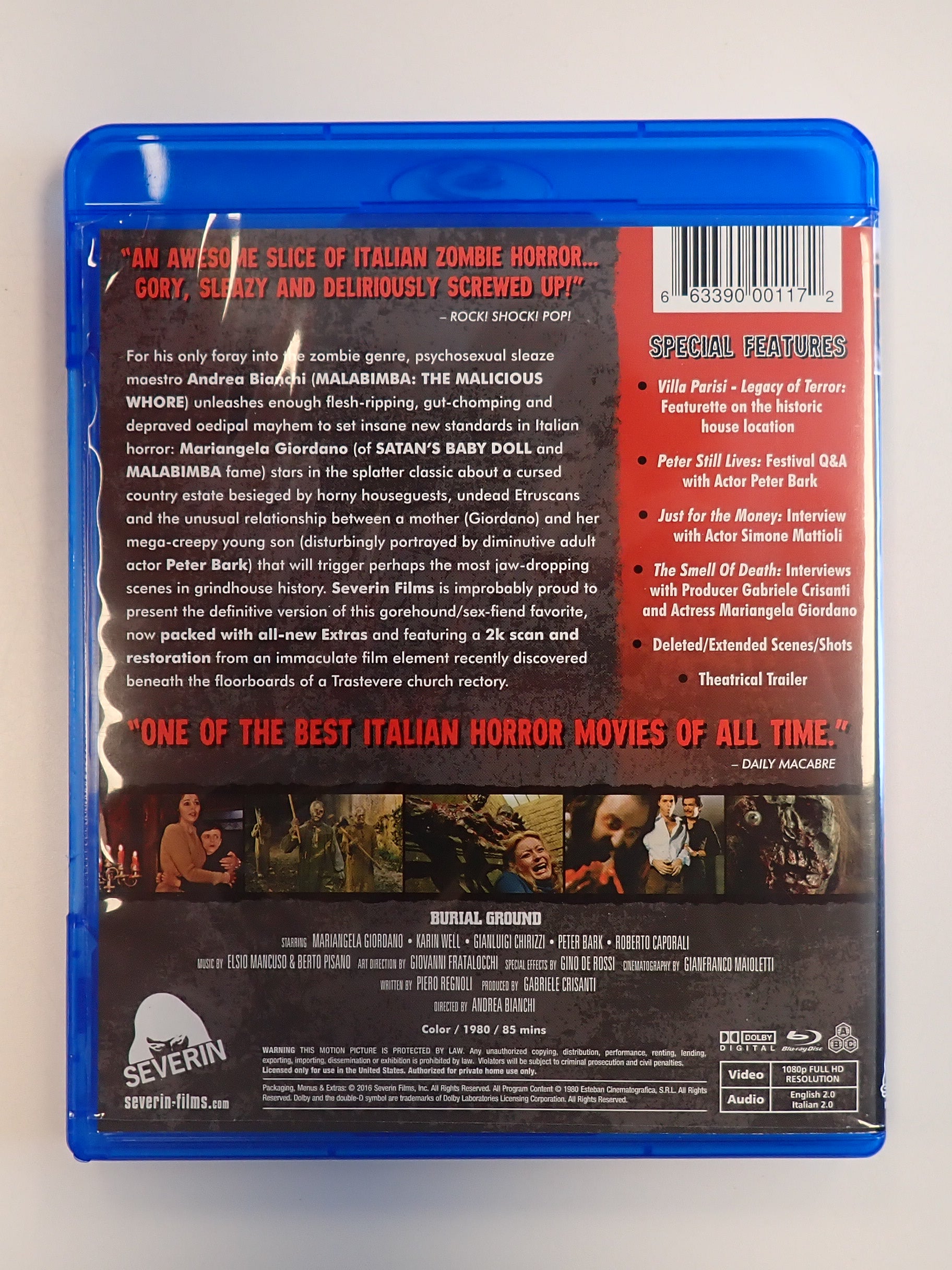 Burial Ground - Blu-Ray [Pre-Owned]