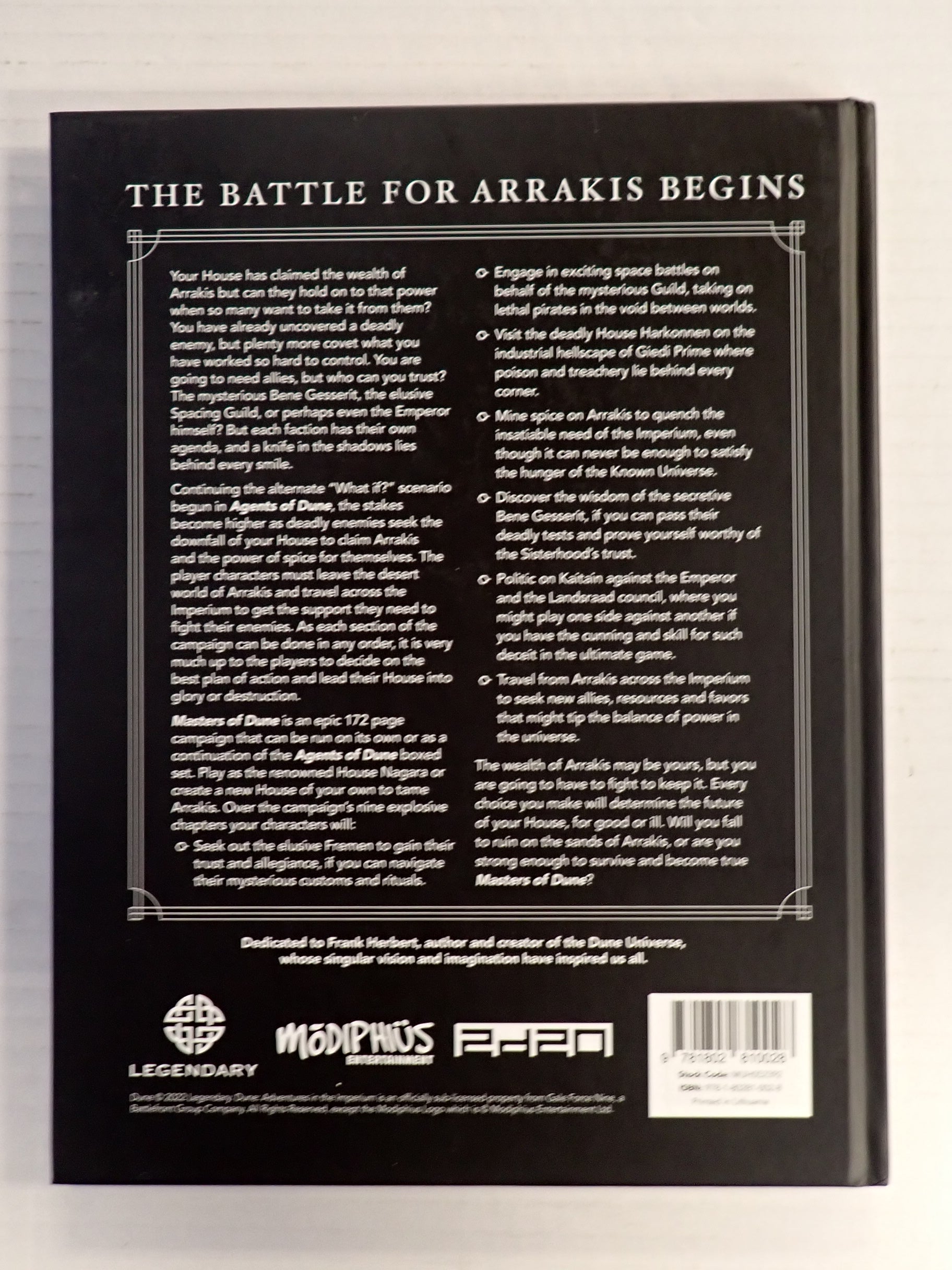 Dune Adventures in the Imperium - Masters of Dune [Pre-Owned]