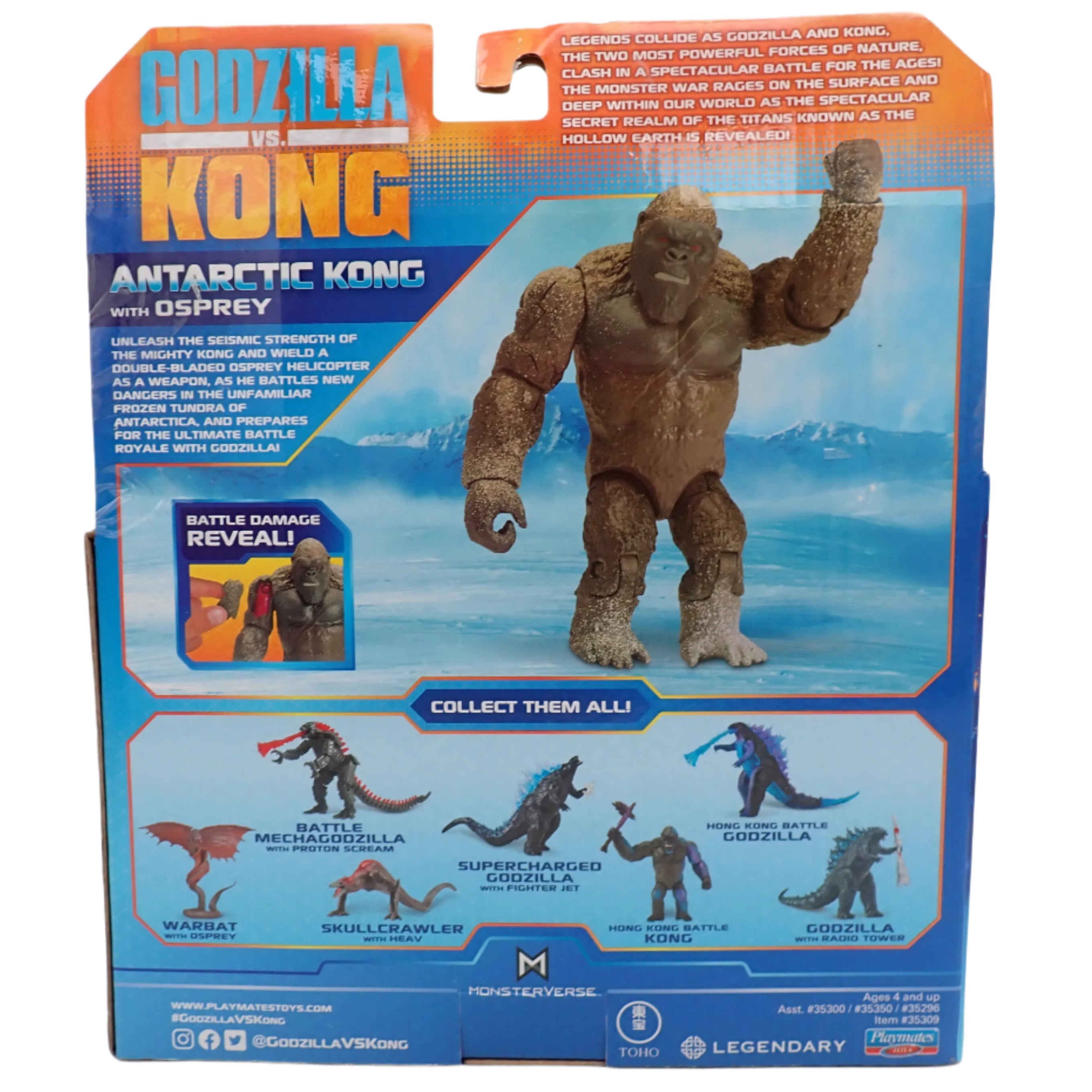 Antarctic Kong With Osprey - Godzilla vs. Kong