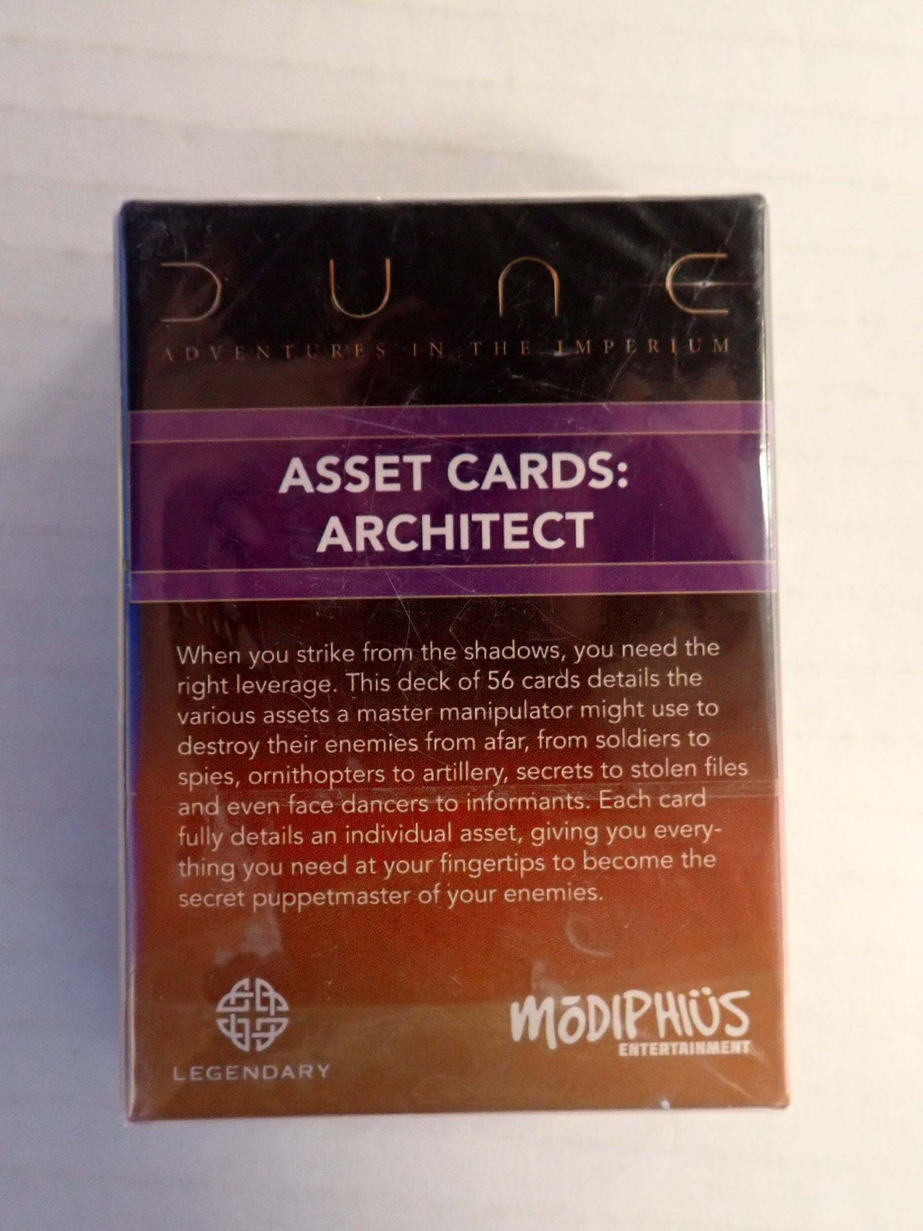 Dune Adventures in the Imperium - Gamemaster's Toolkit and Asset Cards Agent and Architect [Pre-Owned]