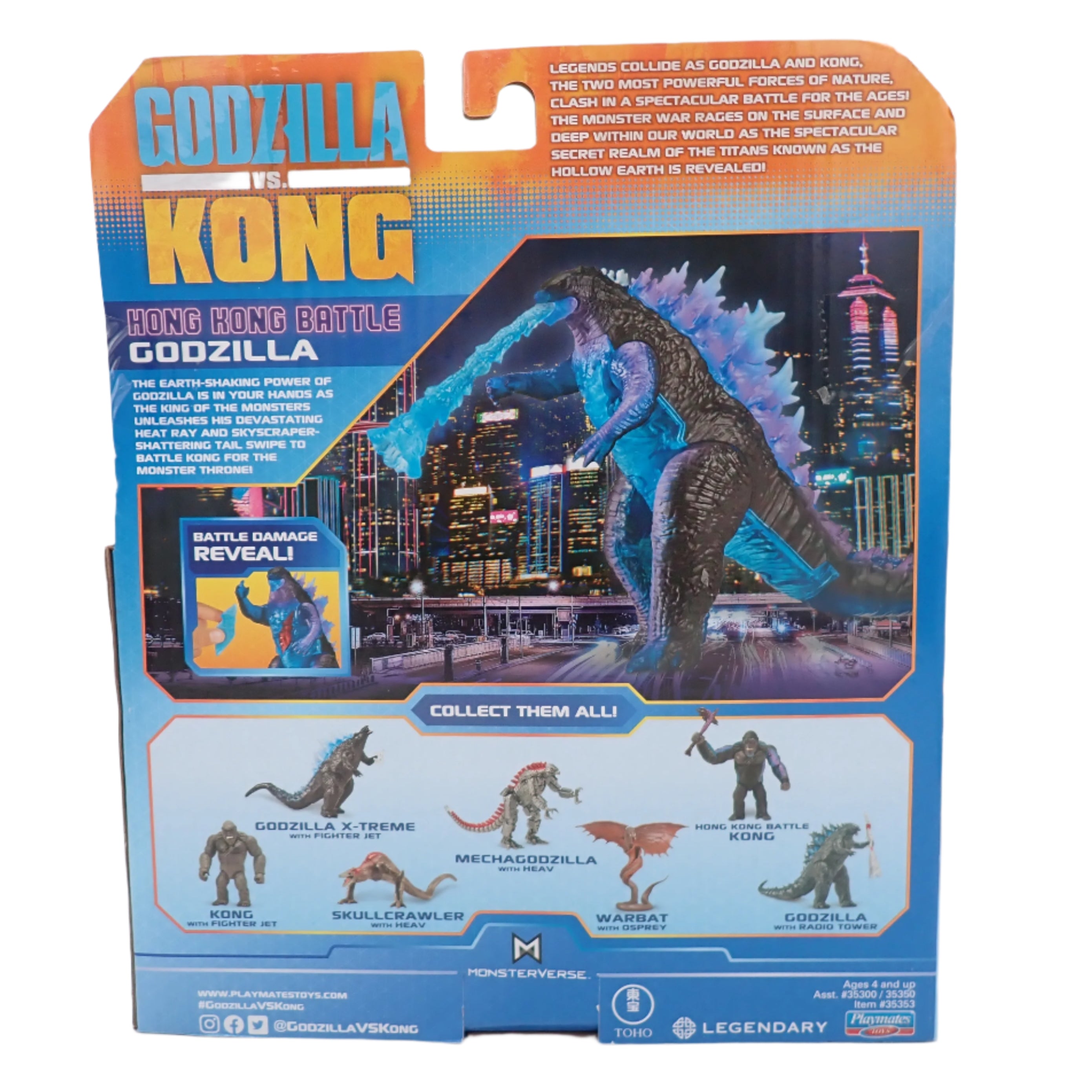 Hong Kong Battle Godzilla - Godzilla vs. Kong