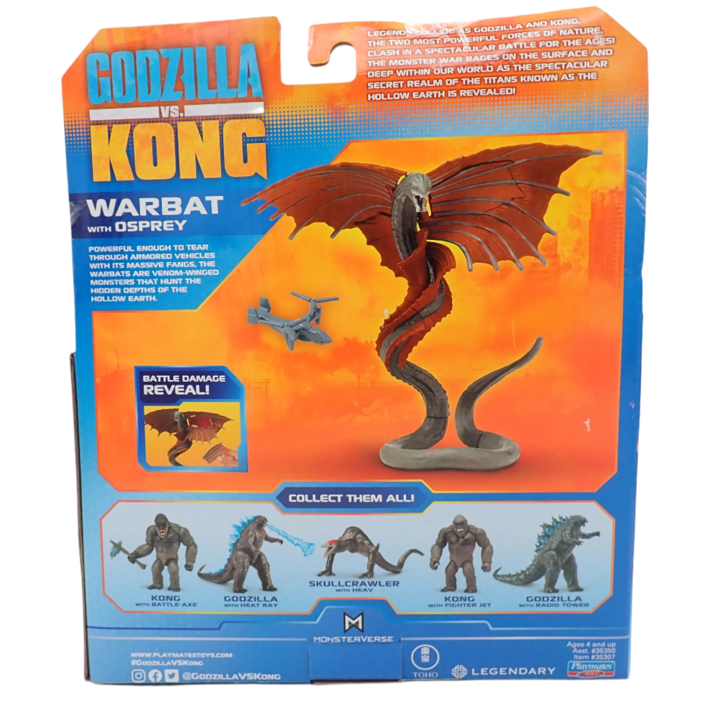 Warbat With Osprey - Godzilla vs. Kong