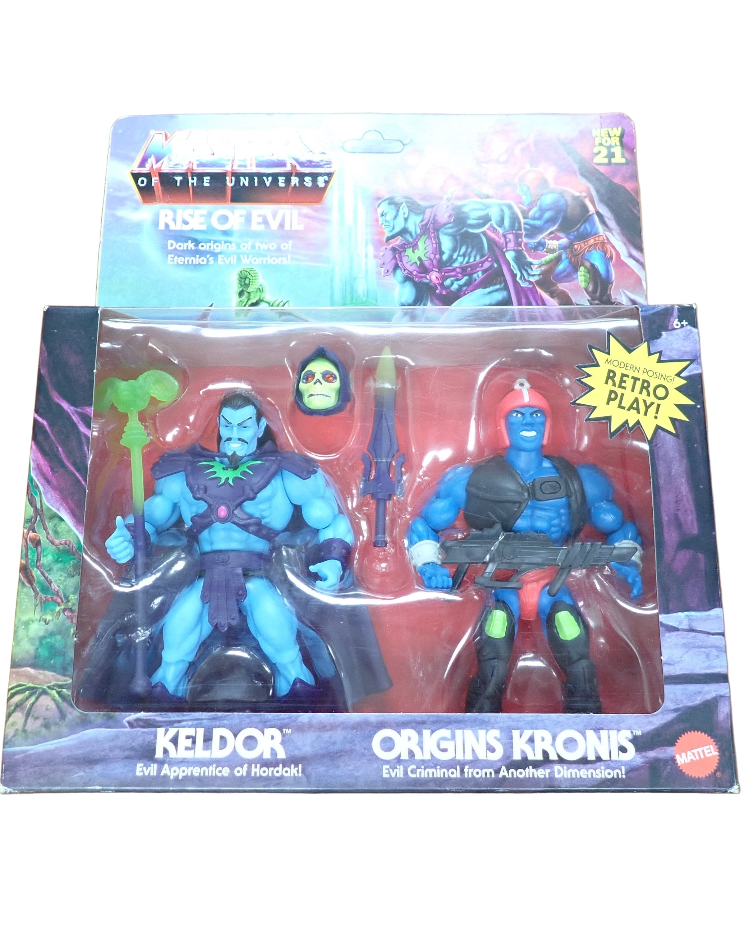 Rise of Evil Keldor and Origins Kronis Figures - Masters of the Universe