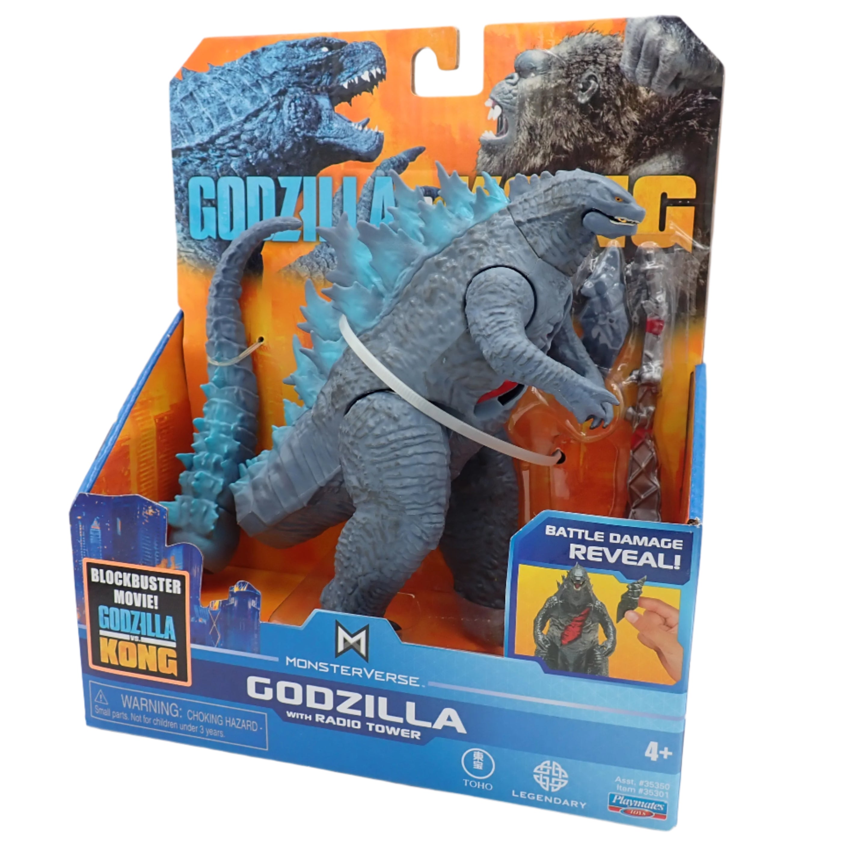 Godzilla WIth Radio Tower - Godzilla vs. Kong