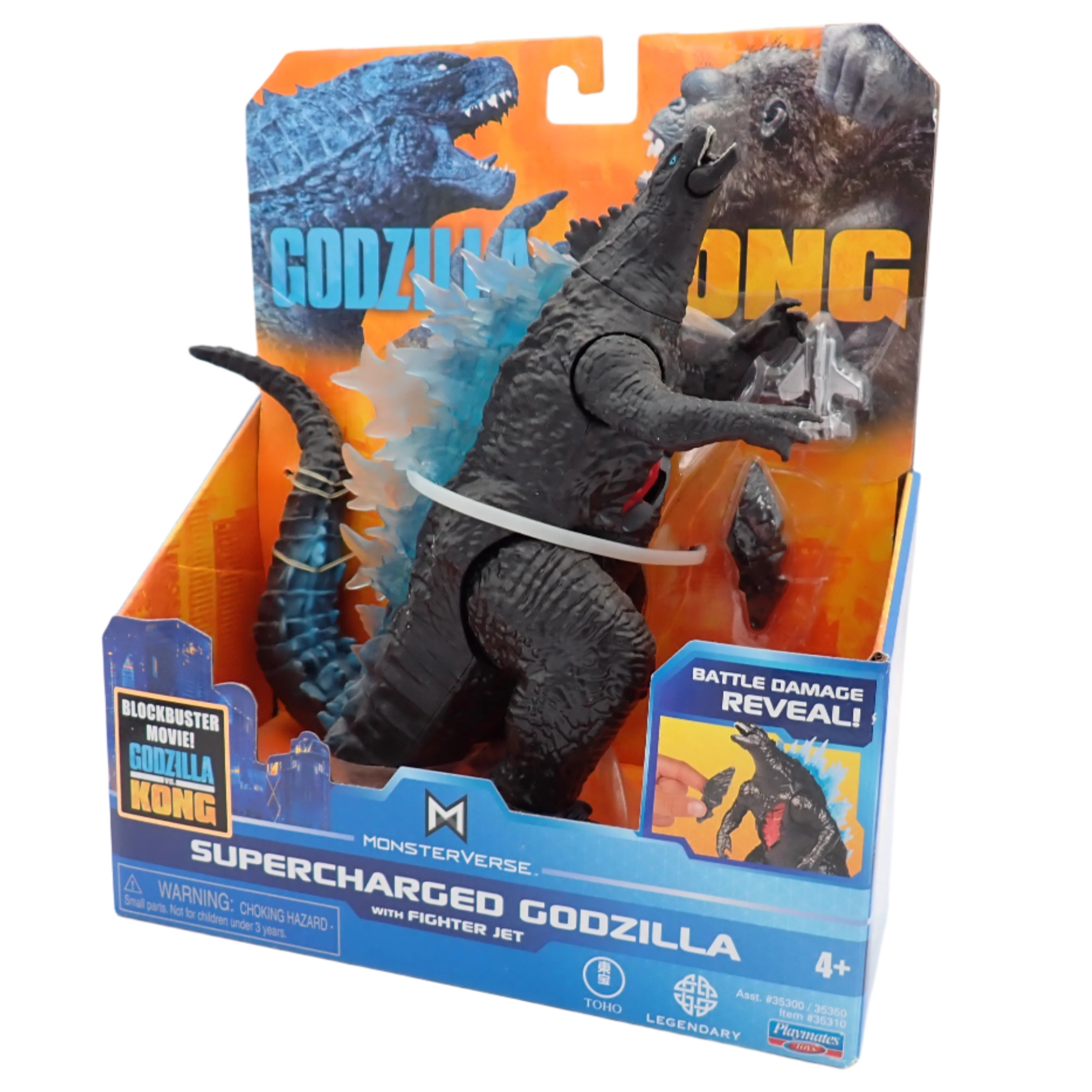 Supercharged Godzilla WIth Fighter Jet - Godzilla vs. Kong