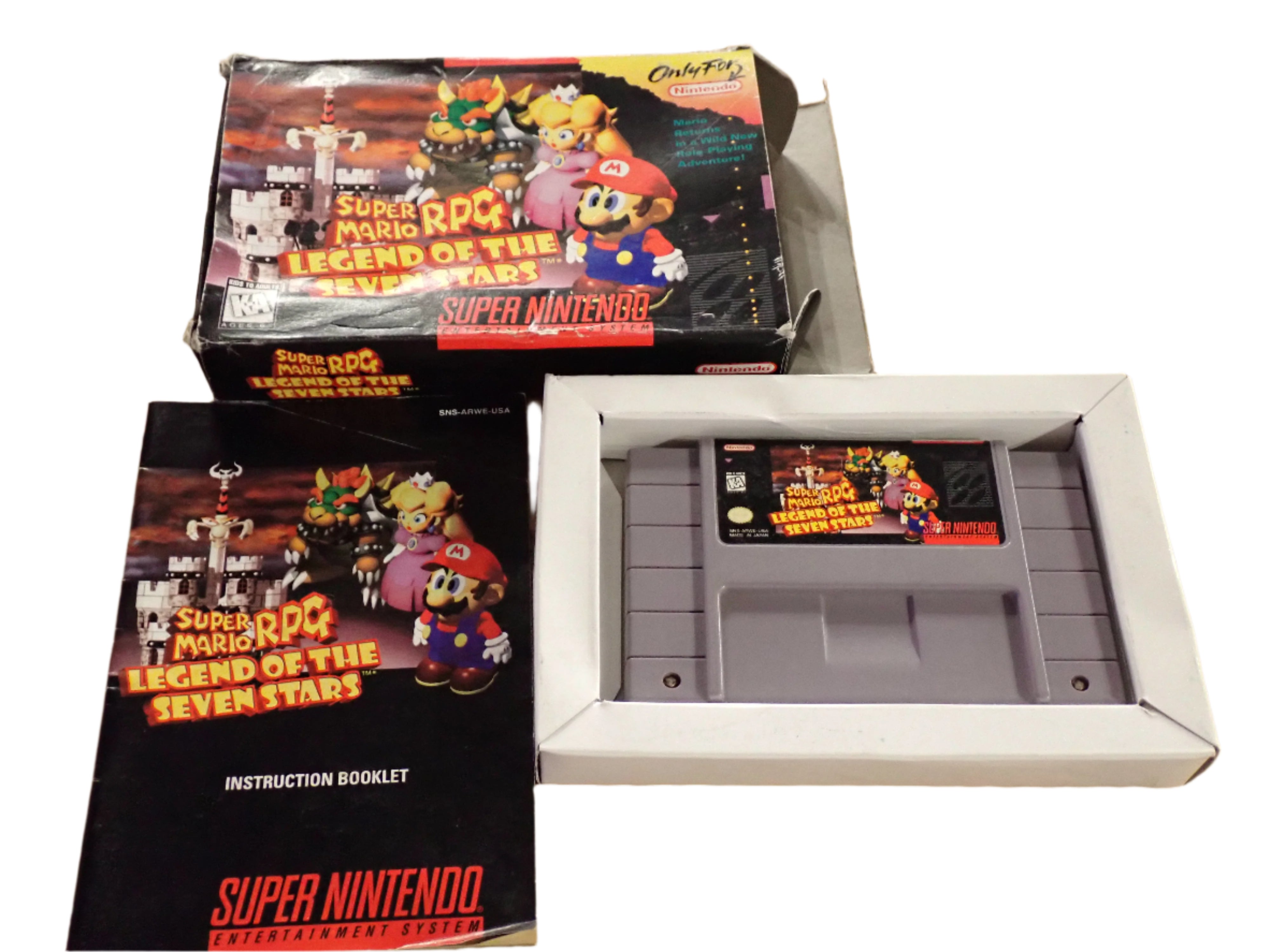 Super Mario RPG: Legend of the Seven Stars SNES – Infinity Flux