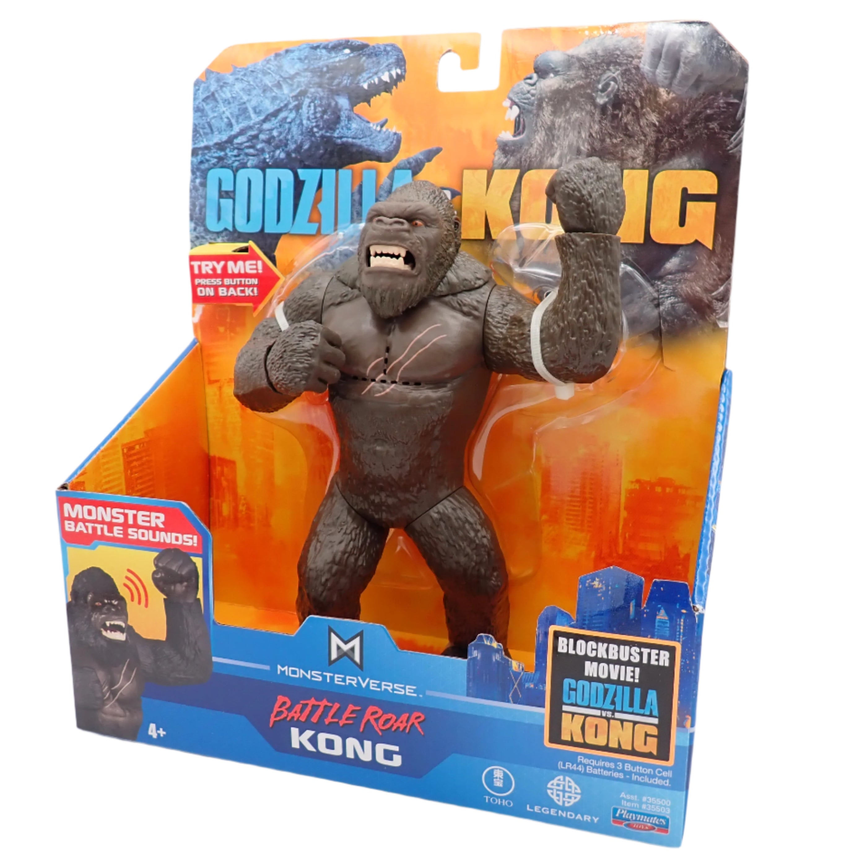 Battle Roar Kong- Godzilla vs. Kong
