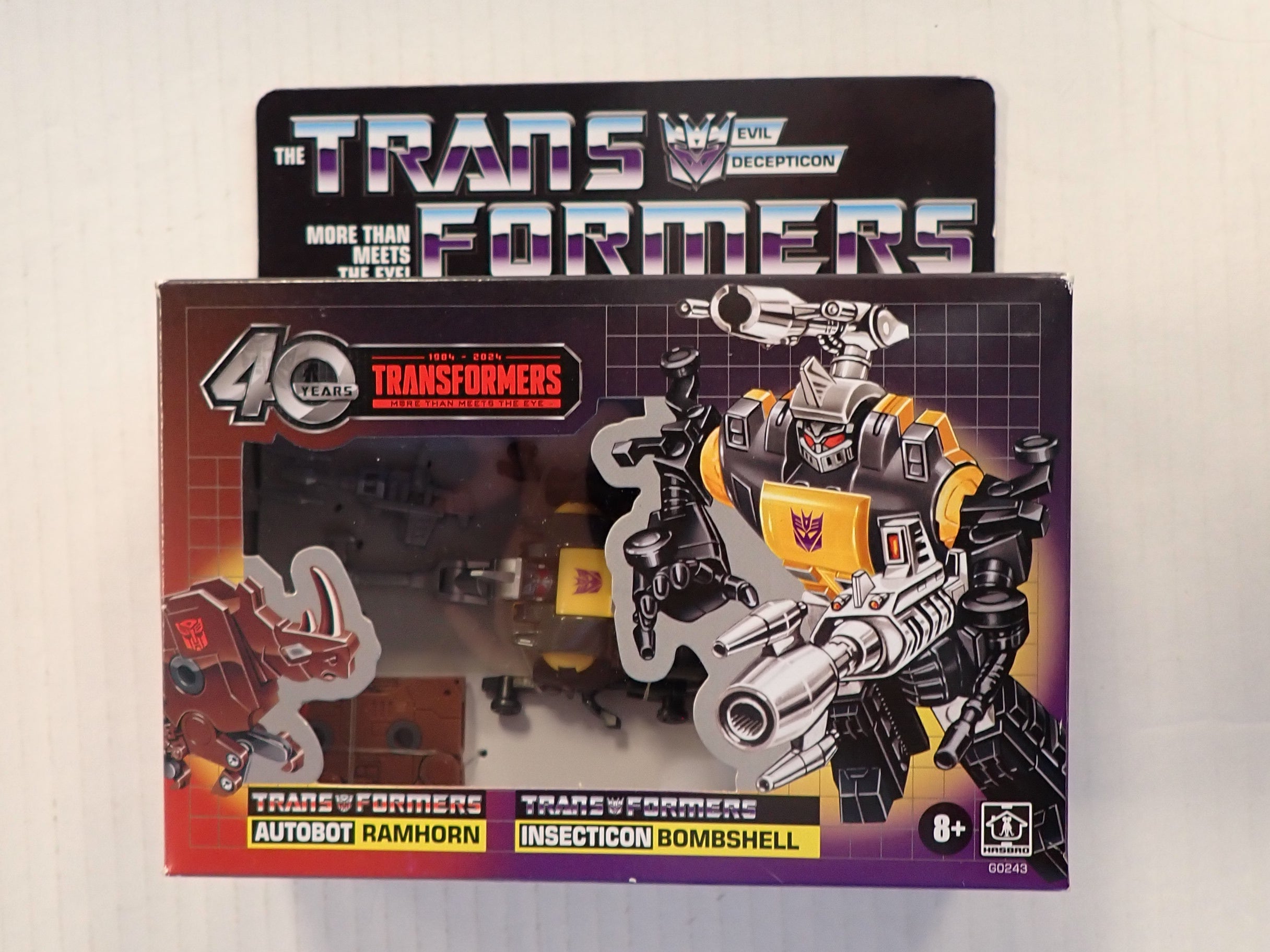 Transformers 40th Anniversary Ramhorn and Bombshell - Takaratomy [Pre-Owned]