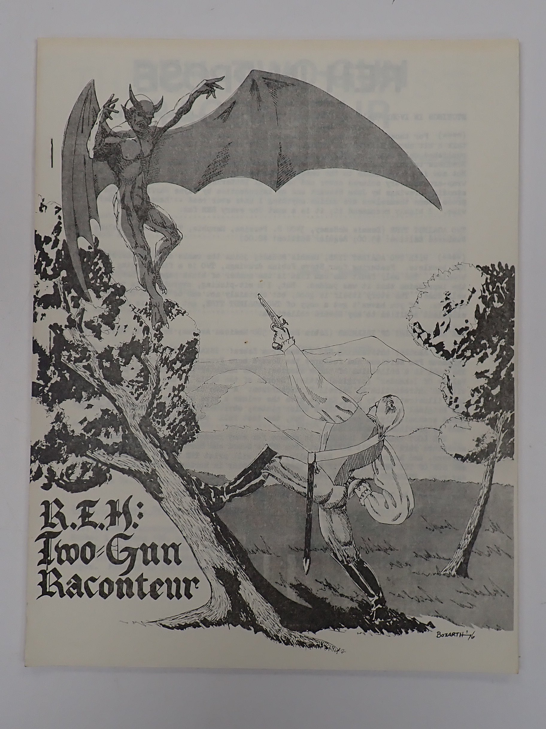 Robert E. Howard Fanzine - 1976