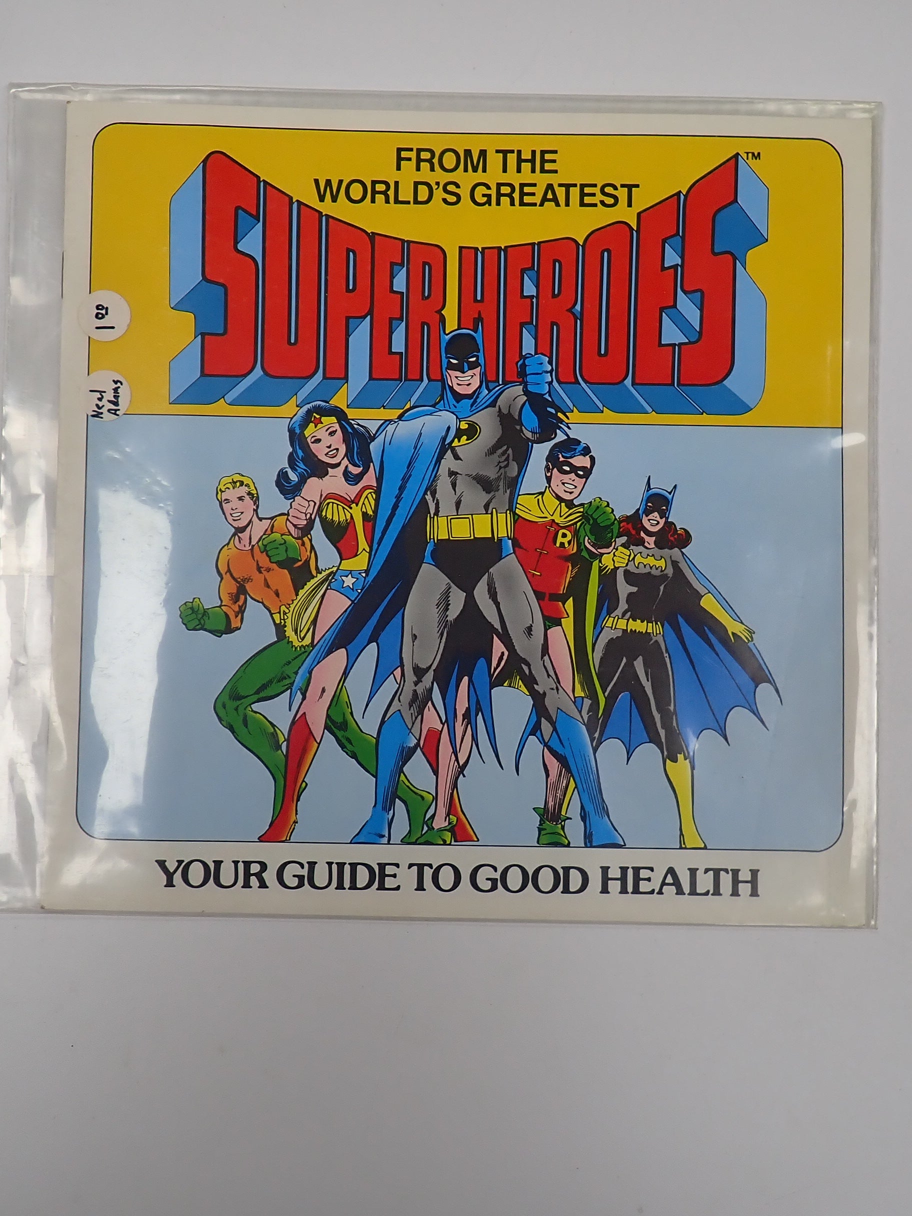 Neal Adams Art Health Comic/Guide for Kids