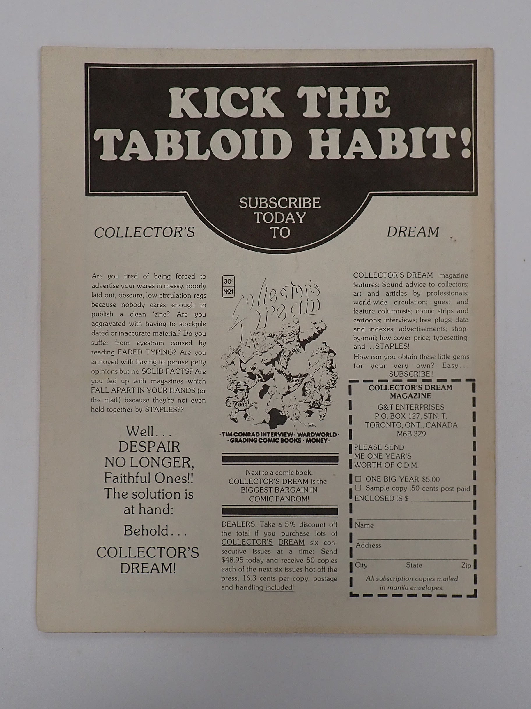 Collector's Dream #1 & #2 - 1977