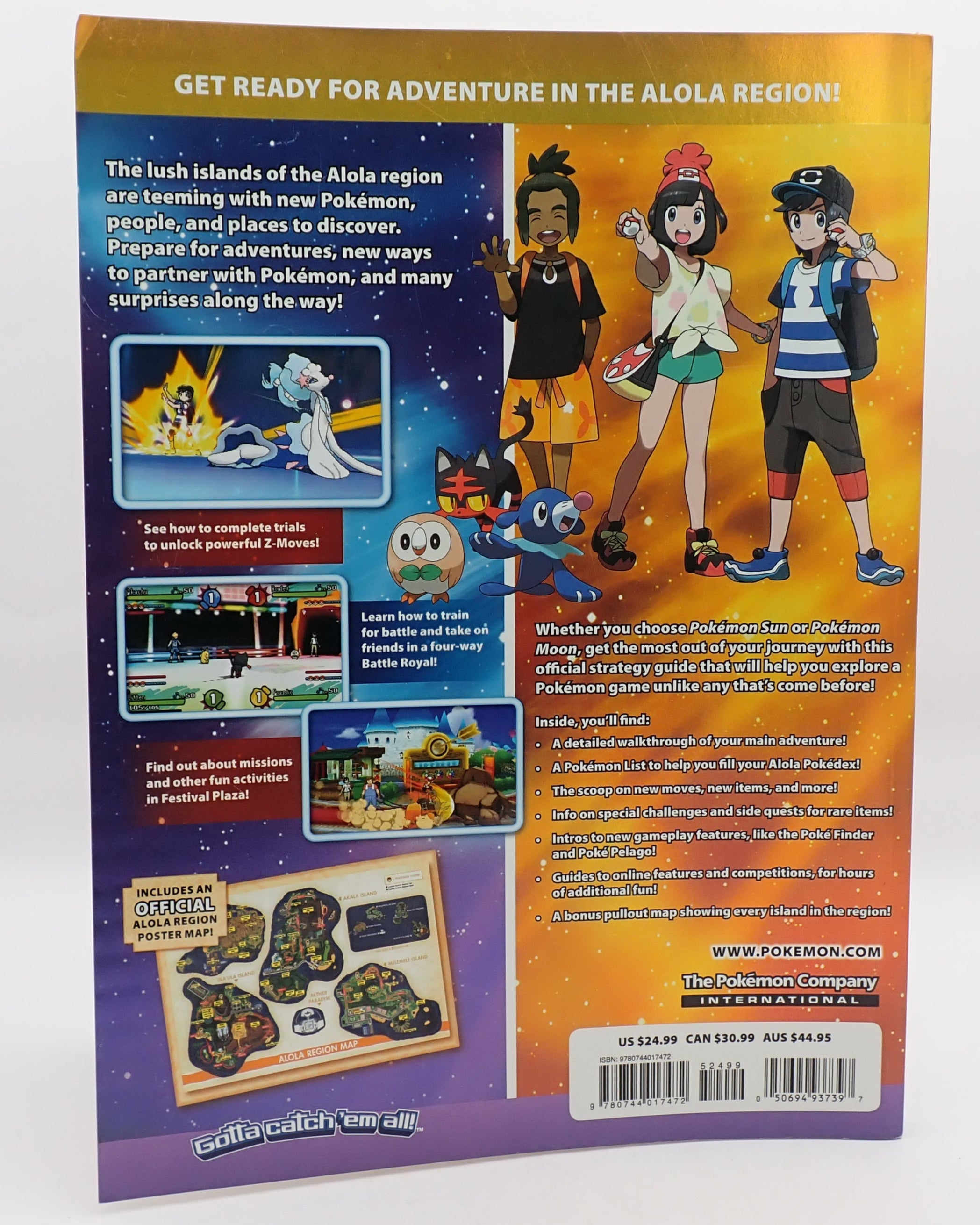 Pokemon Sun & Pokemon Moon: The Official Alola Region Strategy Guide